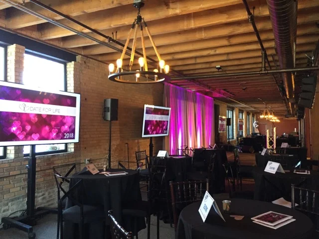 Picture of AV for You TV and Speaker rental at Minneapolis Event Center