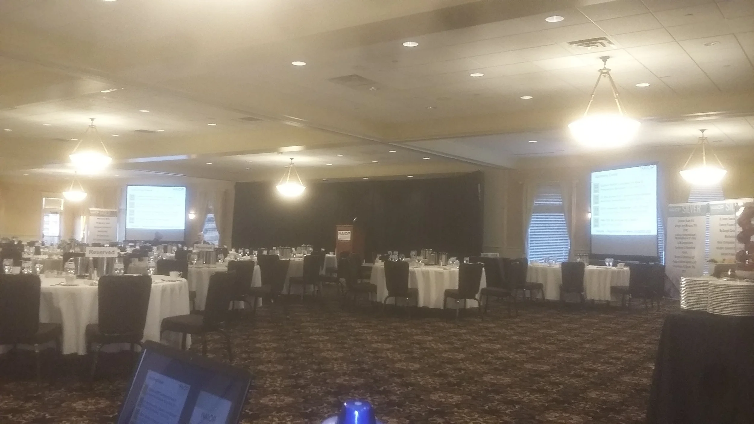 Microphone and Drapery Rental at the Golden Valley Golf and Country Club