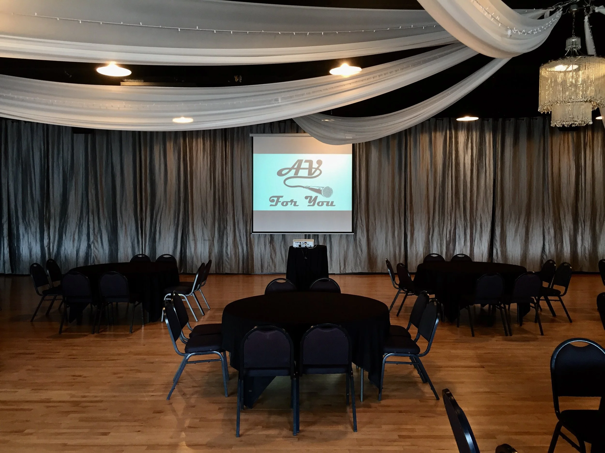 Projector Rental for MN United FC at Midpointe Event Center in St Paul