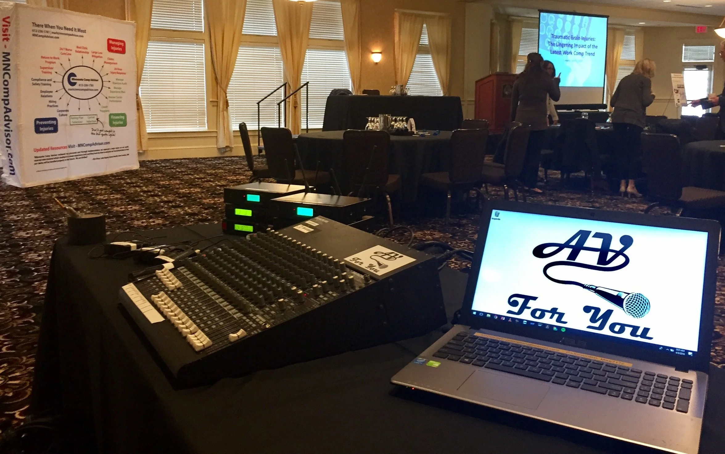 Microphone Rental at a Country Club