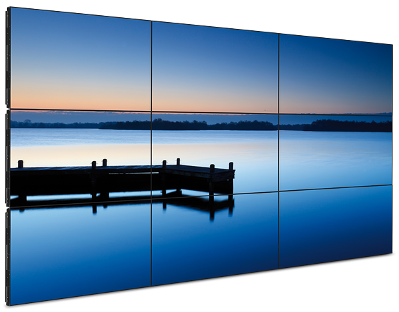 (Call for Price) 138” Diagonal Video Wall 3x3