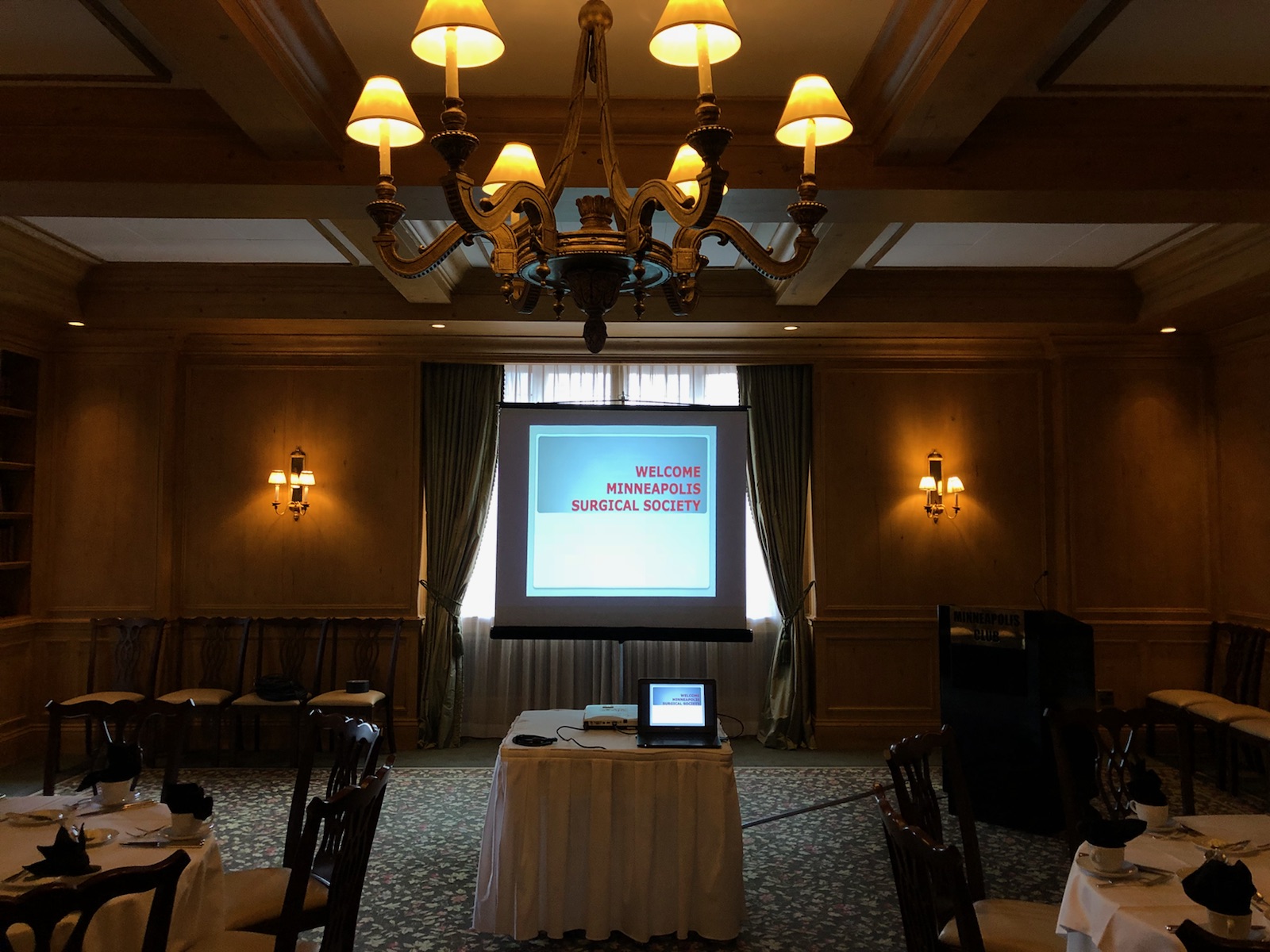Projector Rental at the Minneapolis Club