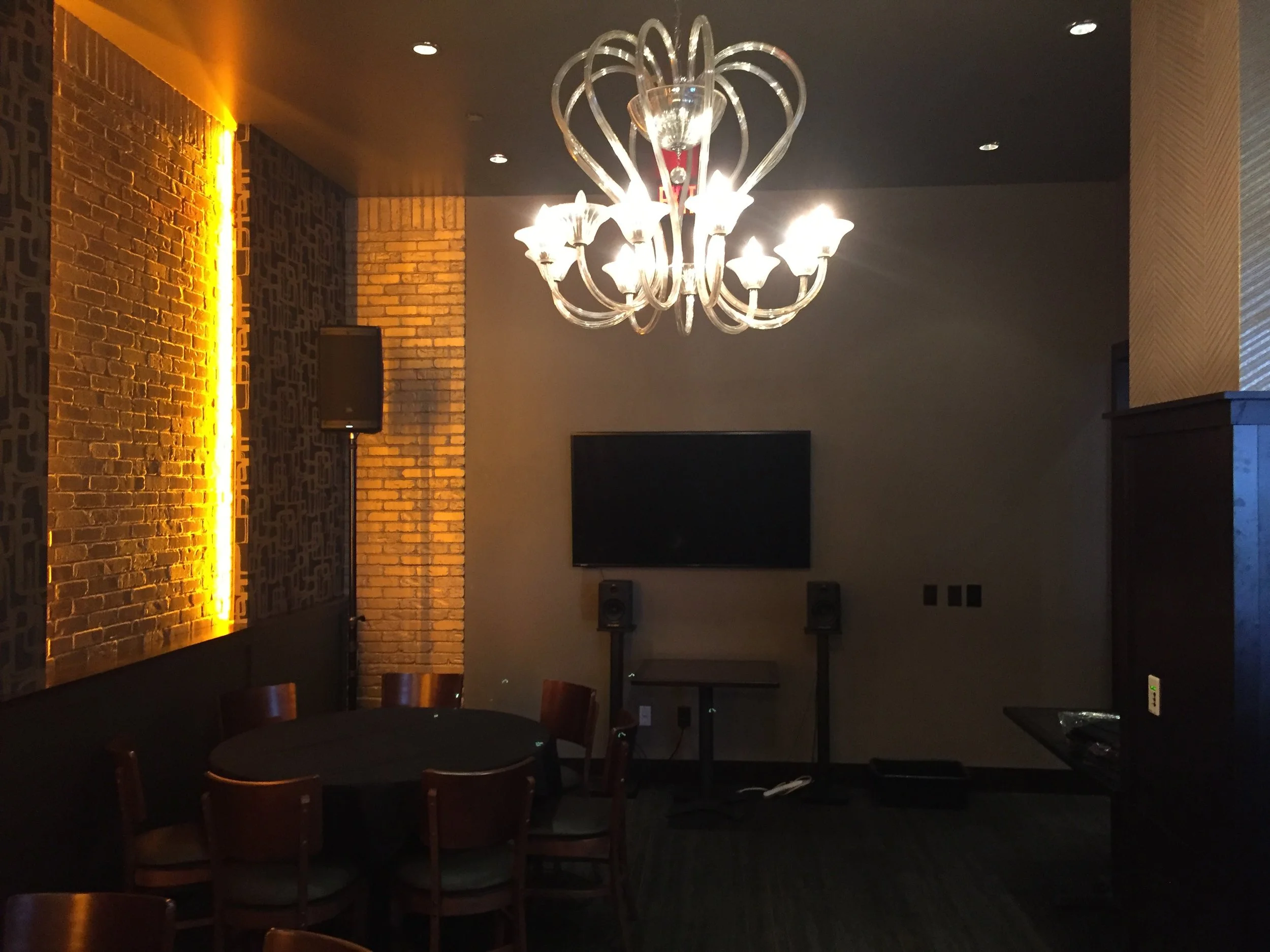 Speaker and Microphone Rental at Crave in Roseville