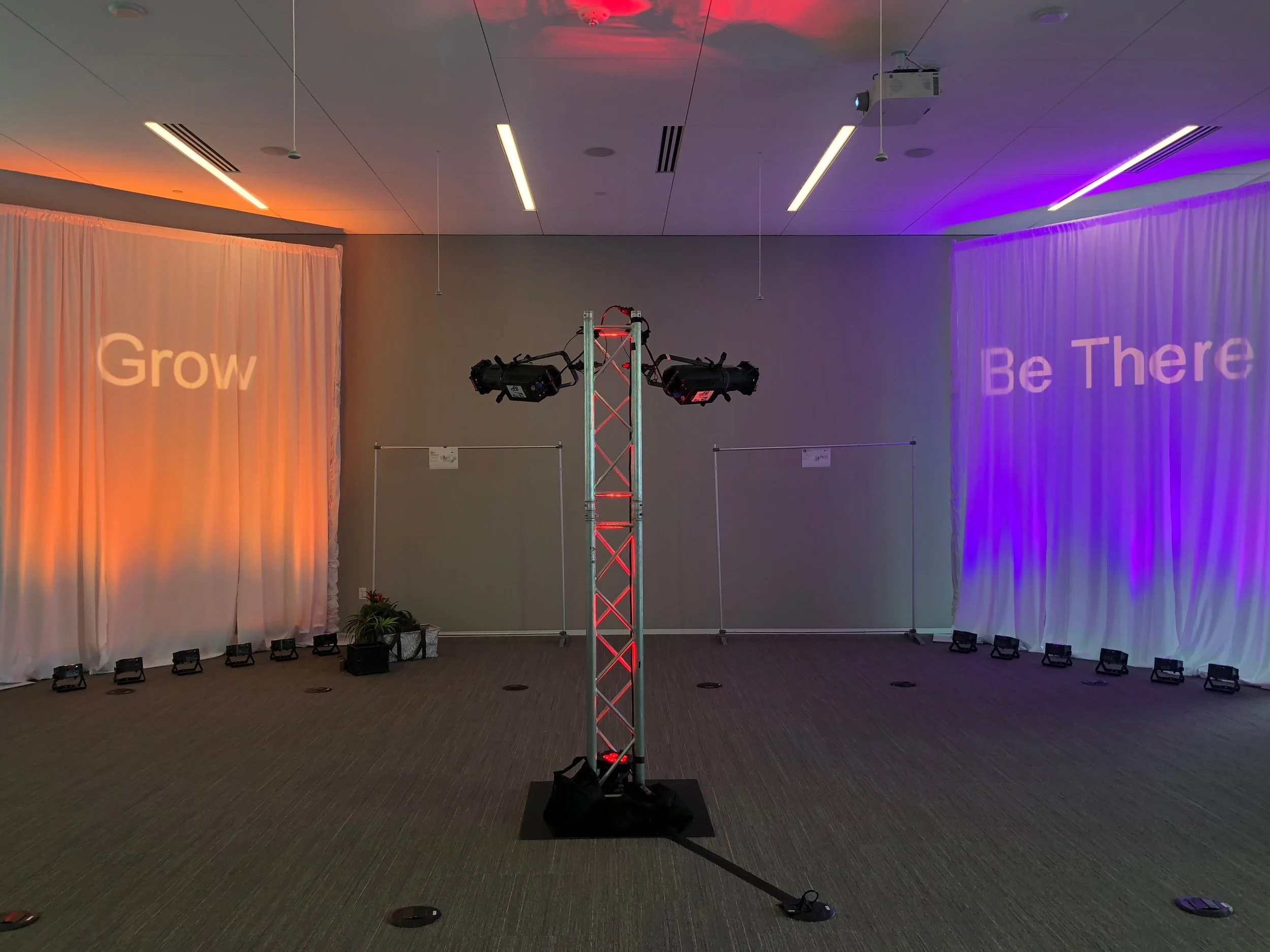 Gobo’s and Uplighting for Be The Match  