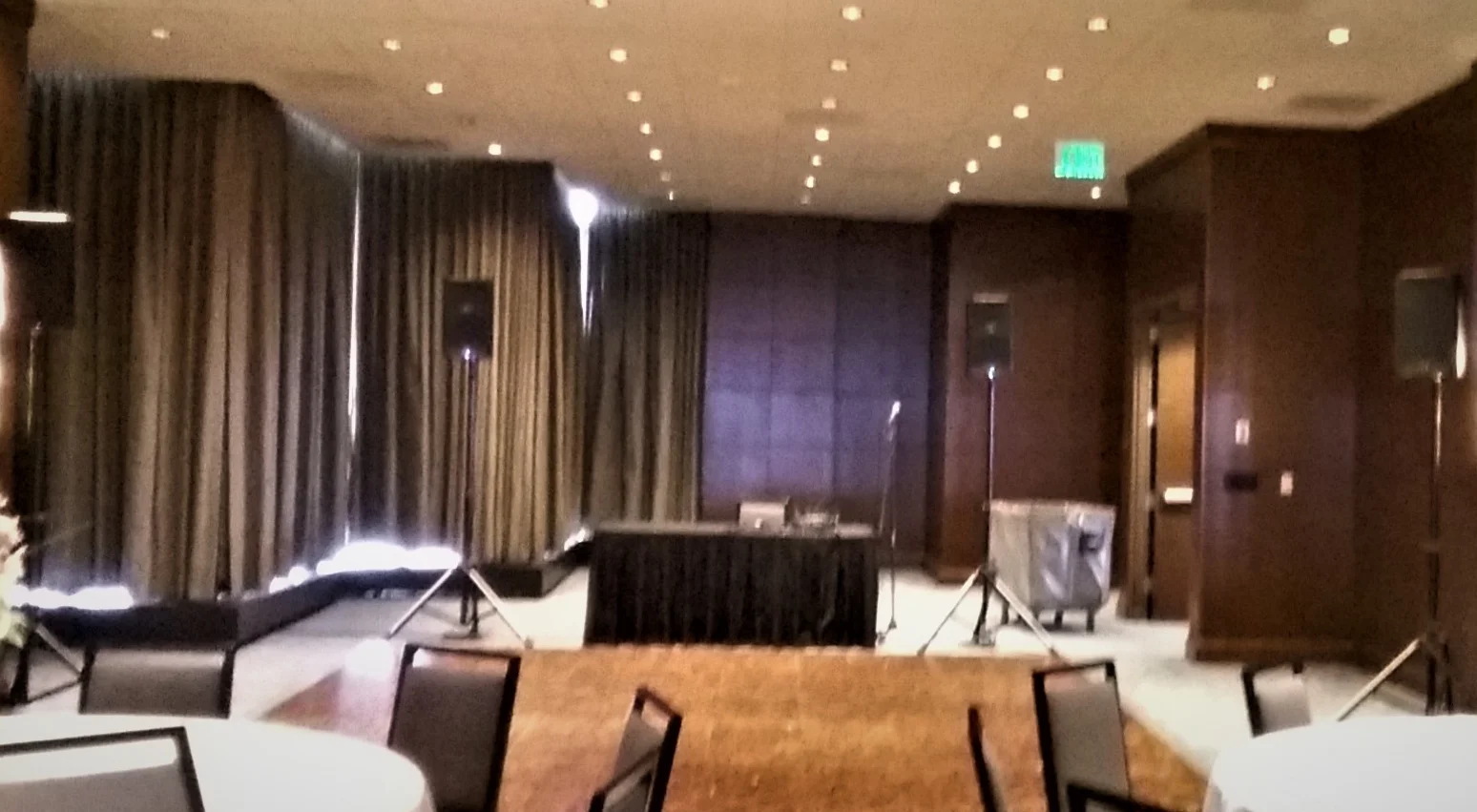 DJ Audio Rental Equipment for a Reception