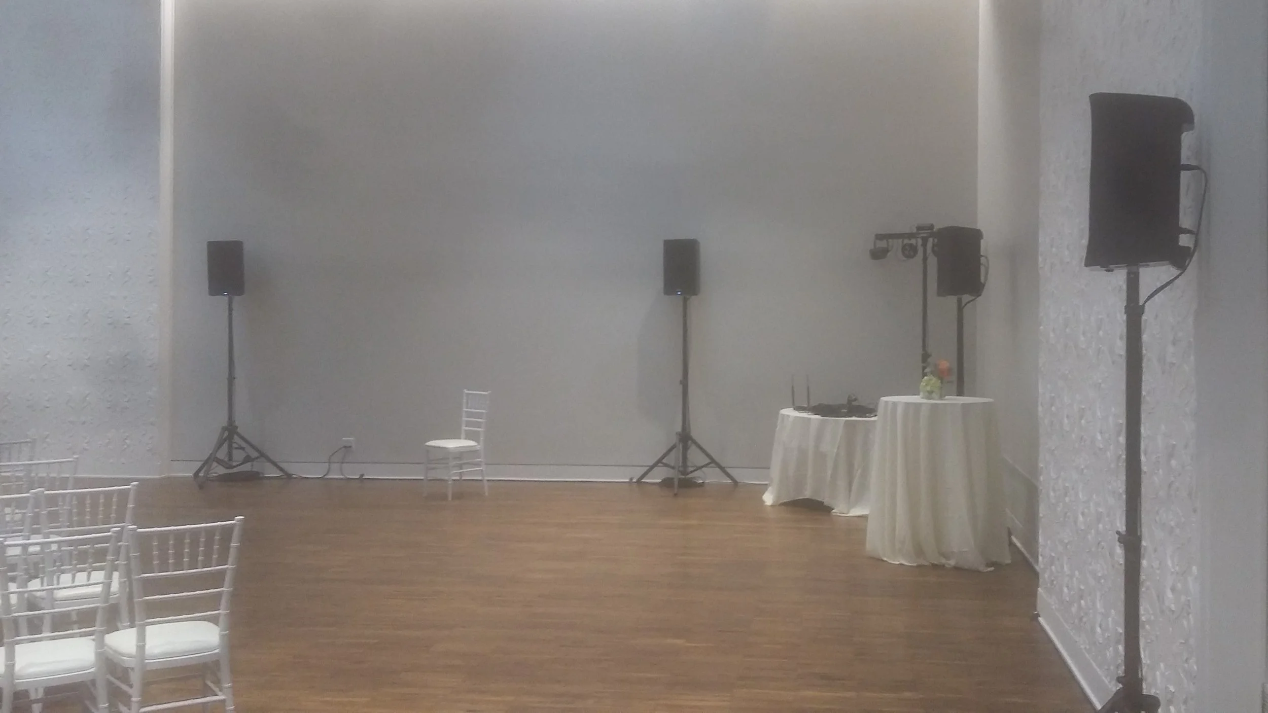 Wedding Audio and Lighting Rental at The Blaisdell