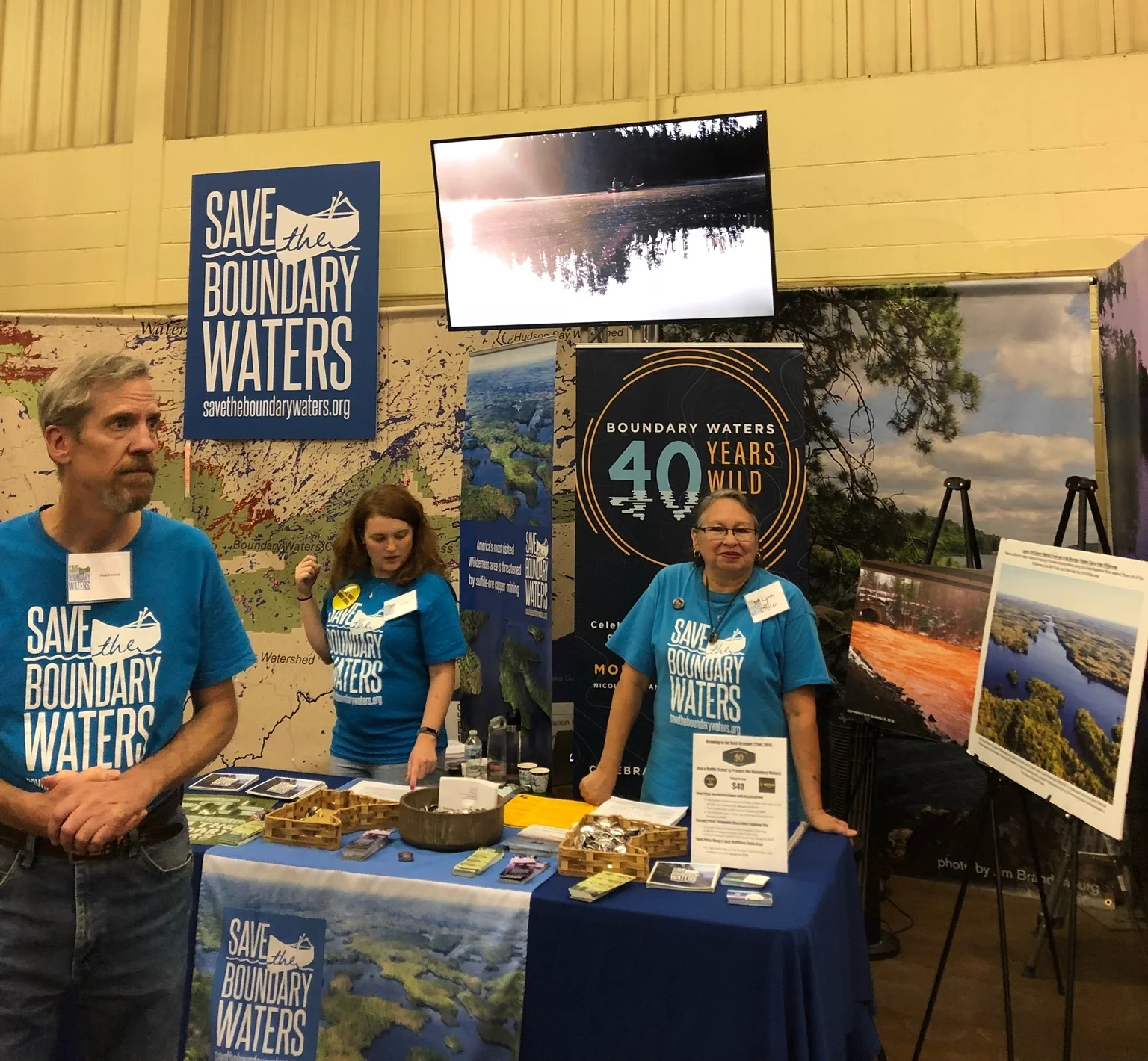 Save the Boundary Waters TV Rental at the MN State Fair