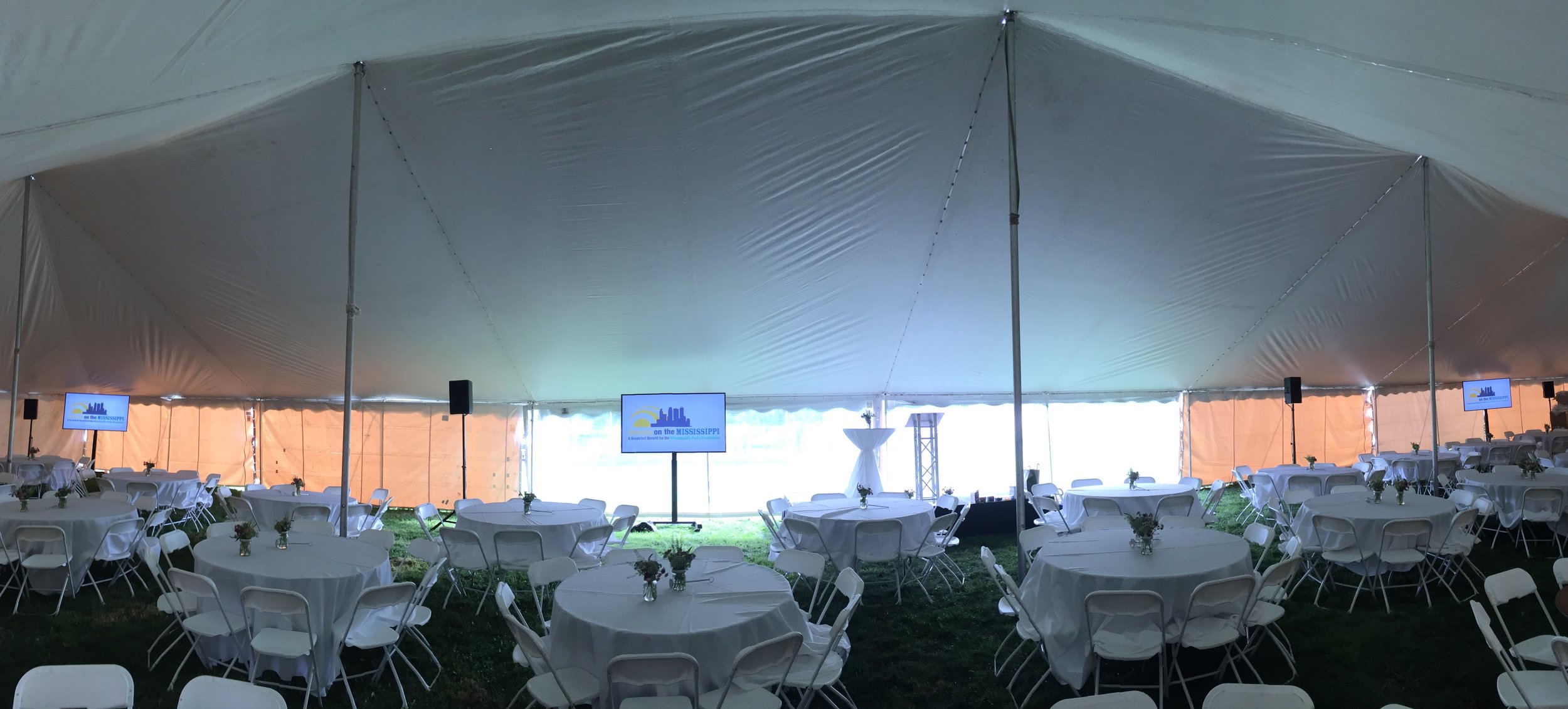 AV Rental for Sunrise On The Mississippi at Boom Island Park