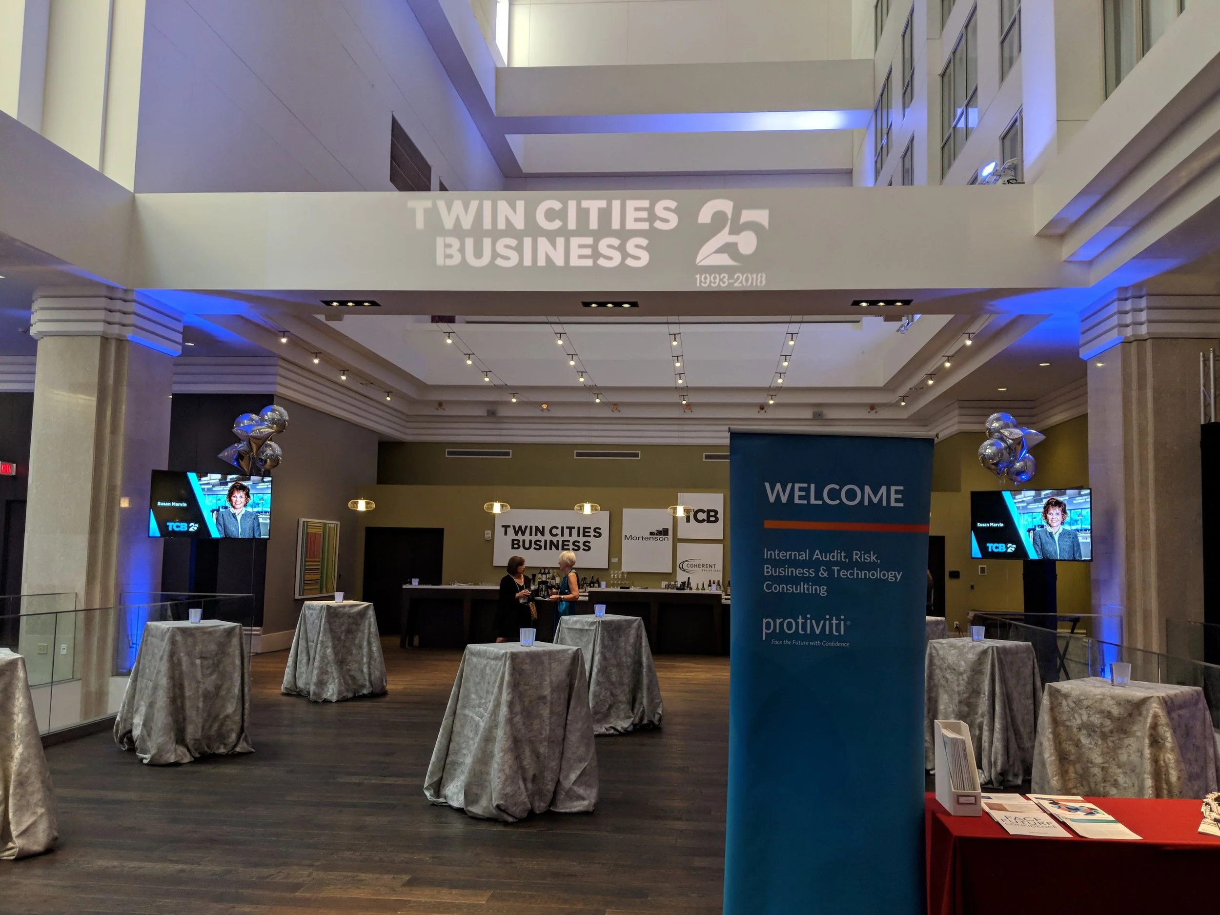 Picture of AV for You equipment rental at the Radisson Blu in Minneapolis