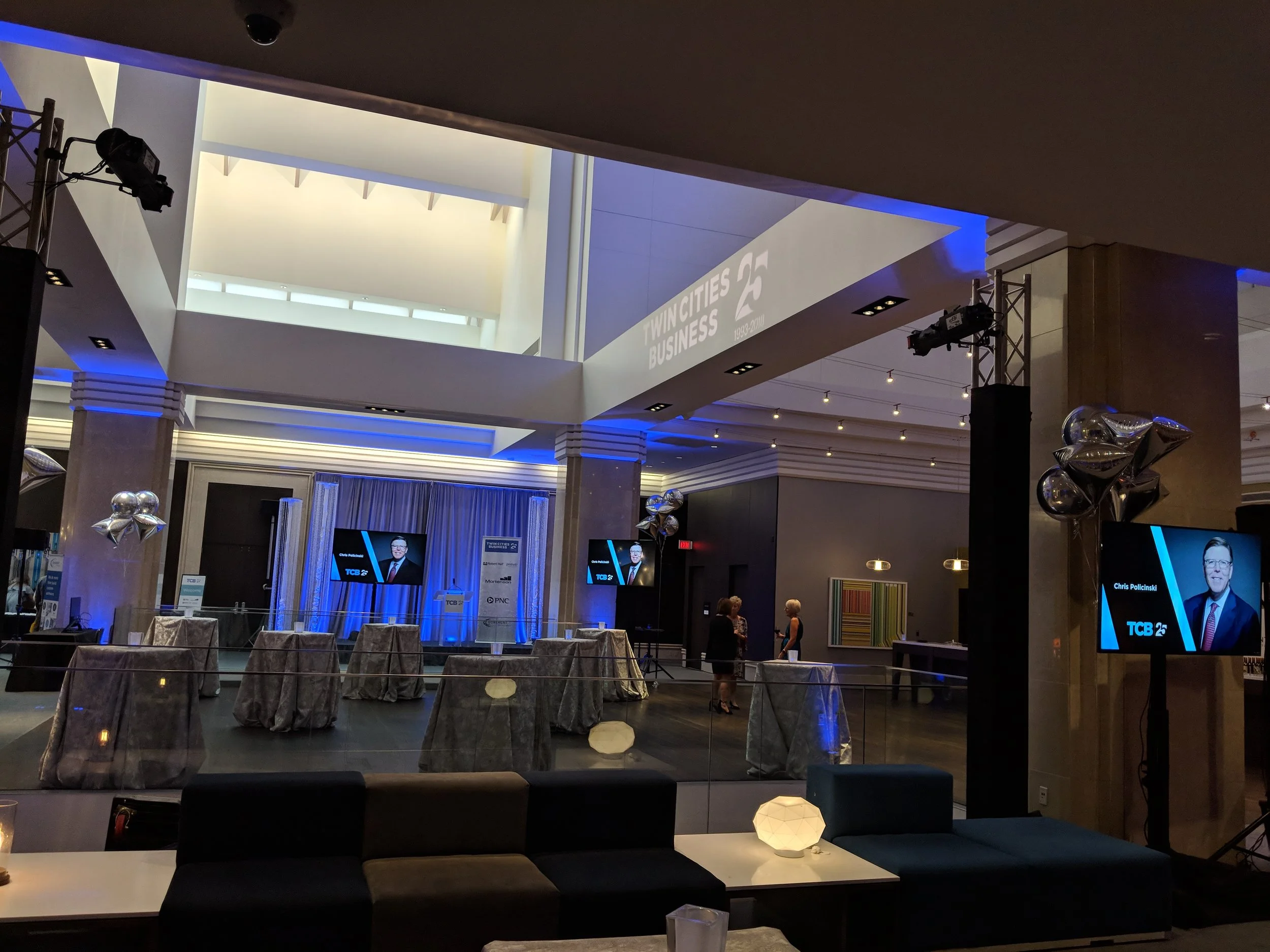 Picture of AV for You equipment rental at the Radisson Blu in Minneapolis