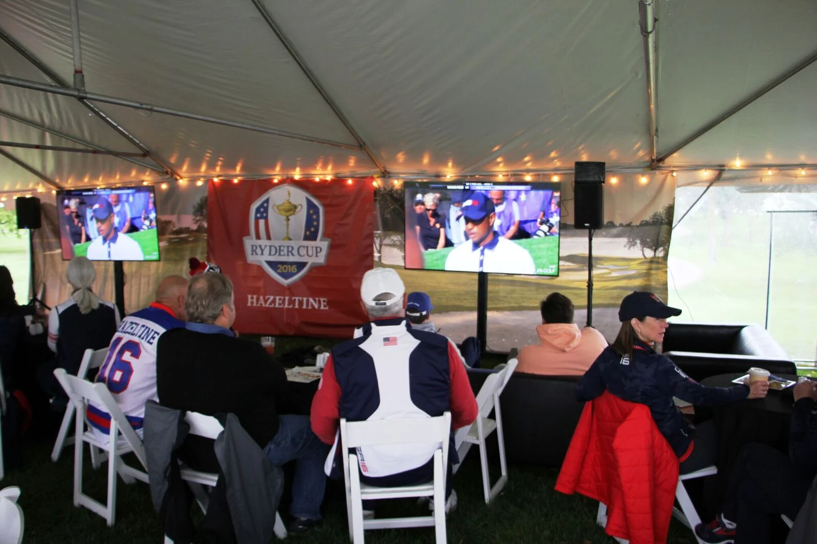 TV and Sound Rental for Ryder Cup Viewing at Hazeltine