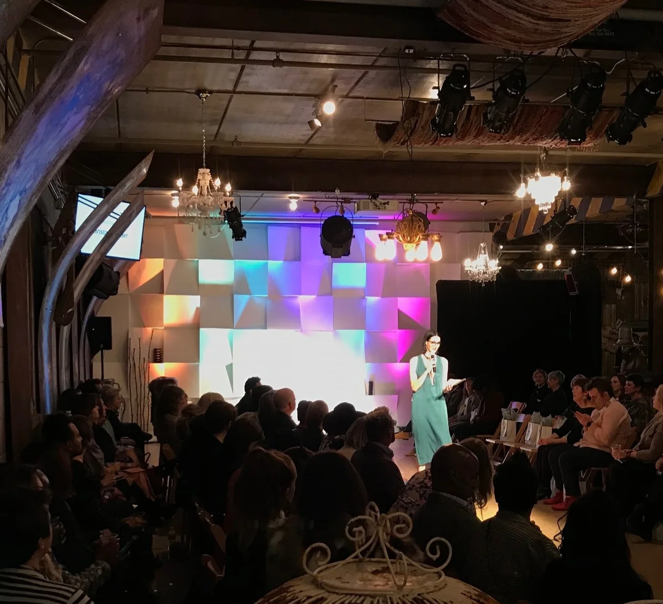 Fashion Show Runway Lighting in St Louis Park