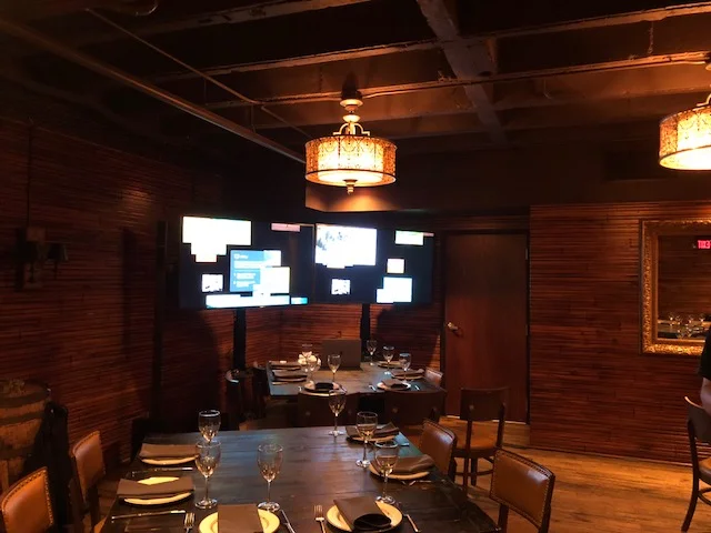 Monitor and Audio Equipment Rental at Butcher and the Boar