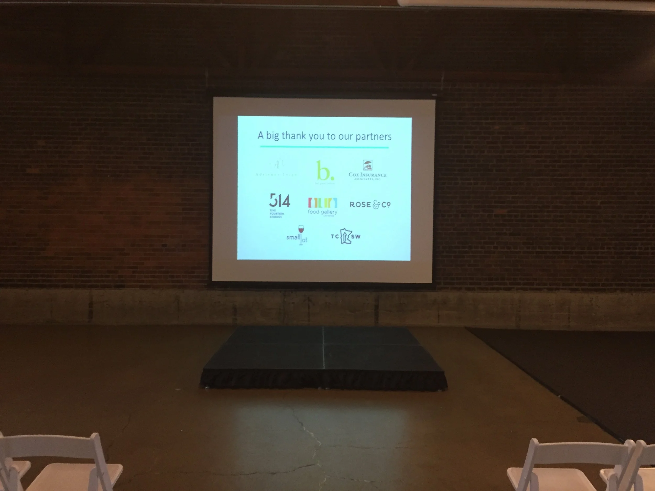 Stage Rental at 514 Studios Event Center 