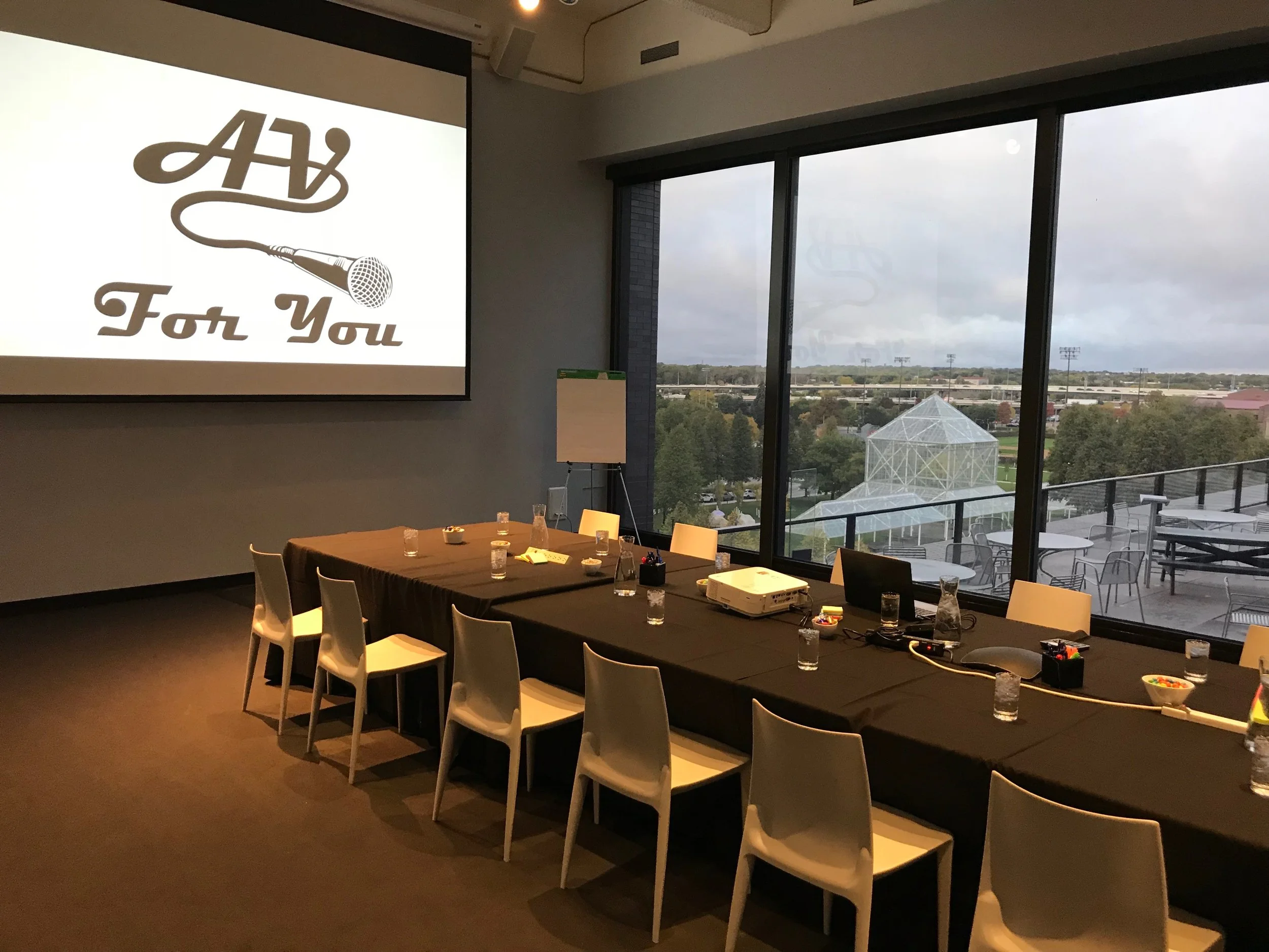 Projector Rental at the Walker Art Center Garden Terrace Room