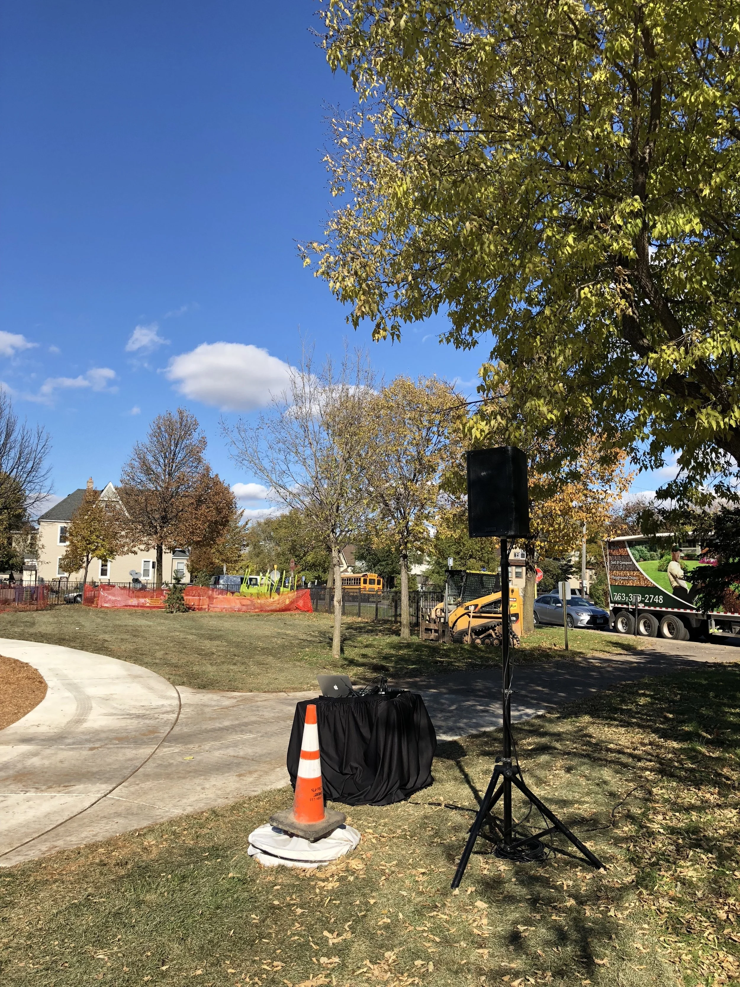 Sound Equipment Rental at Central Park Gym in Minneapolis