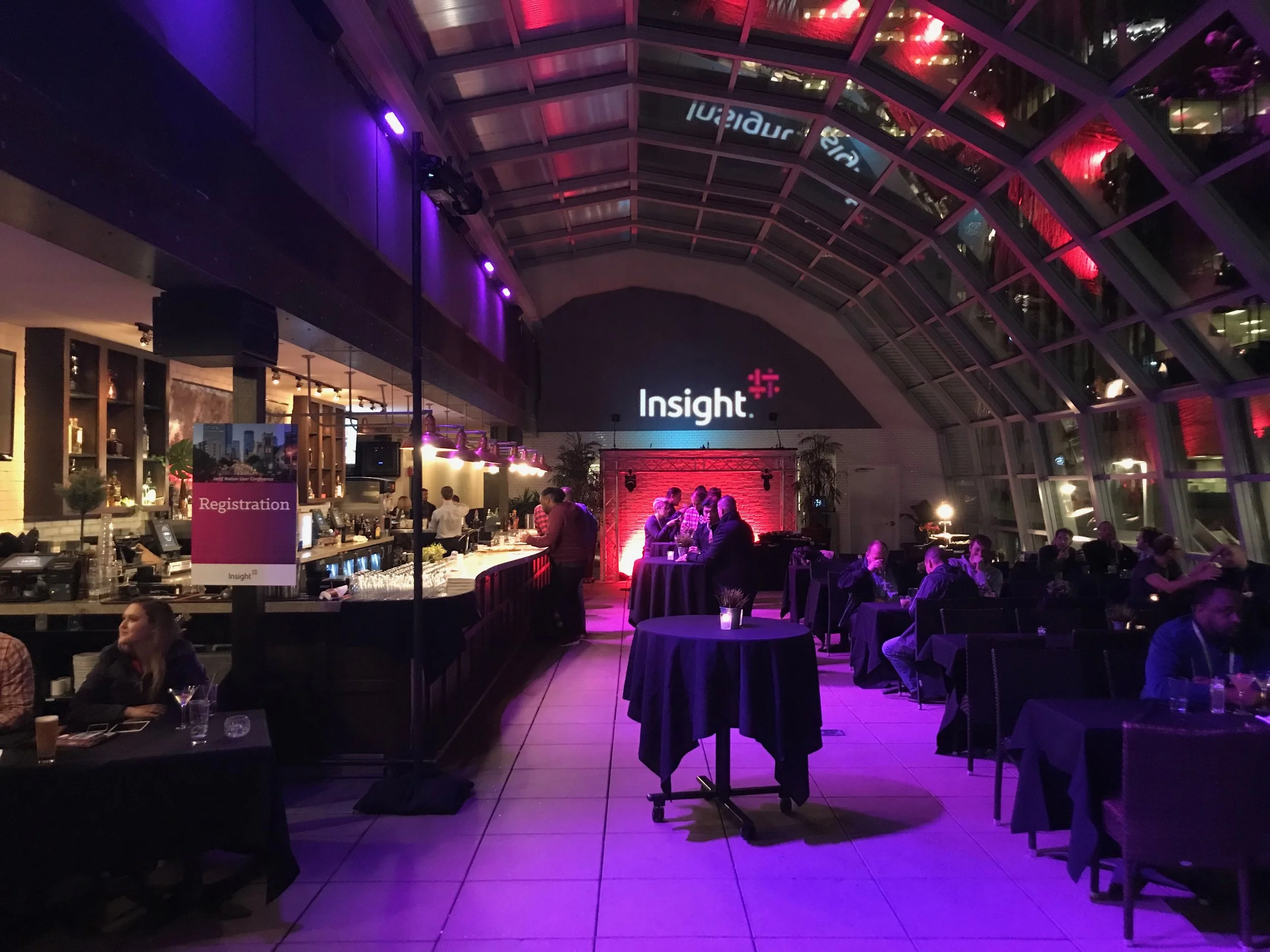 Gobo at the Union Rooftop in Minneapolis