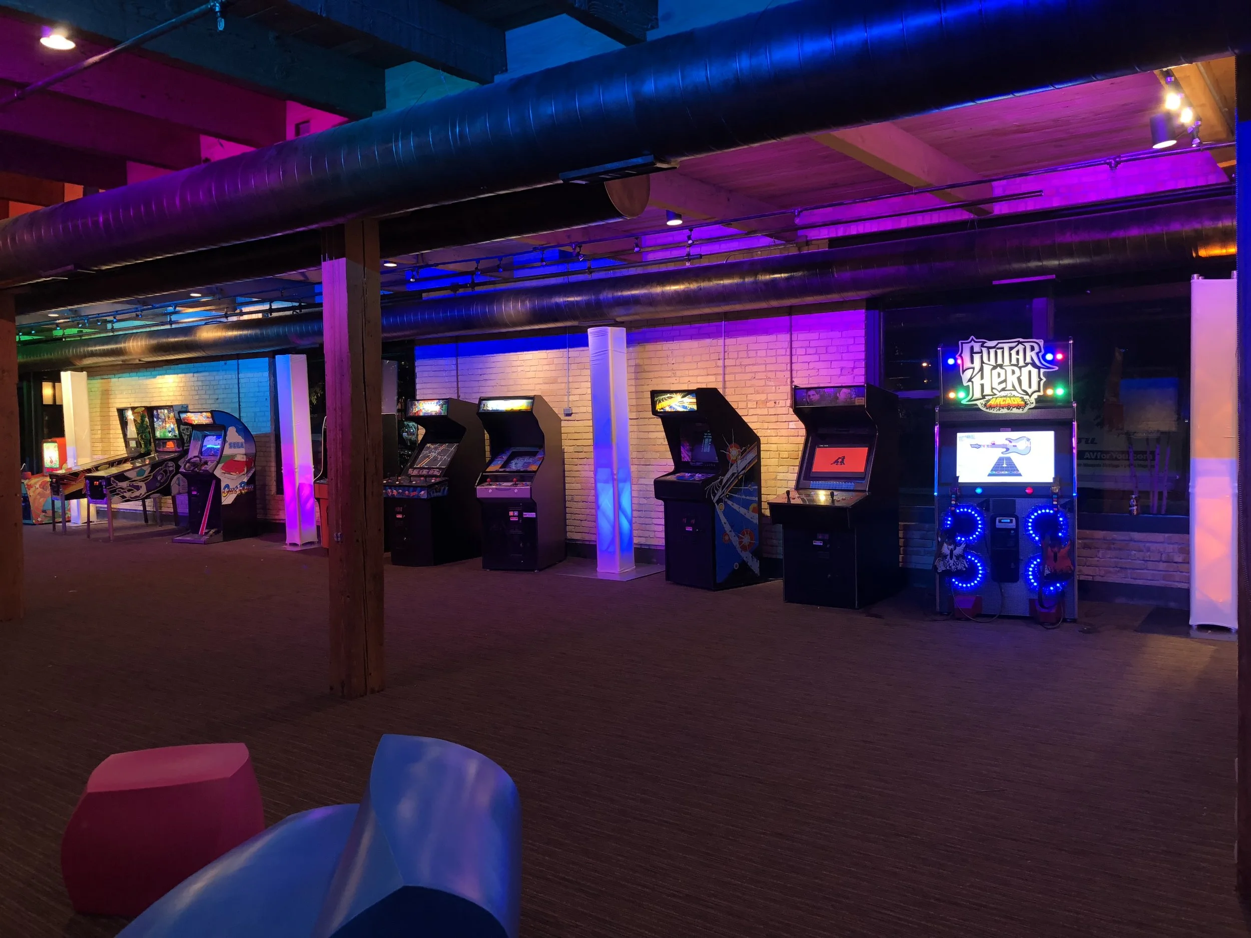 Uplighting at the Minneapolis Event Center