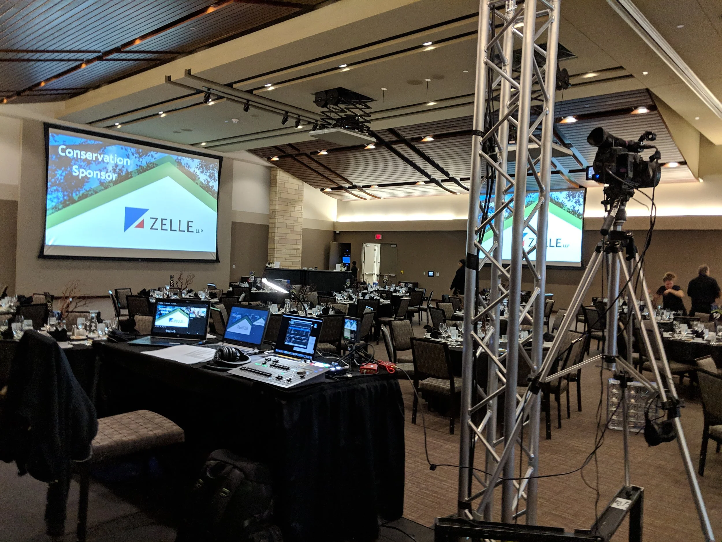 Picture of AV for You rental equipment at the University of St. Thomas