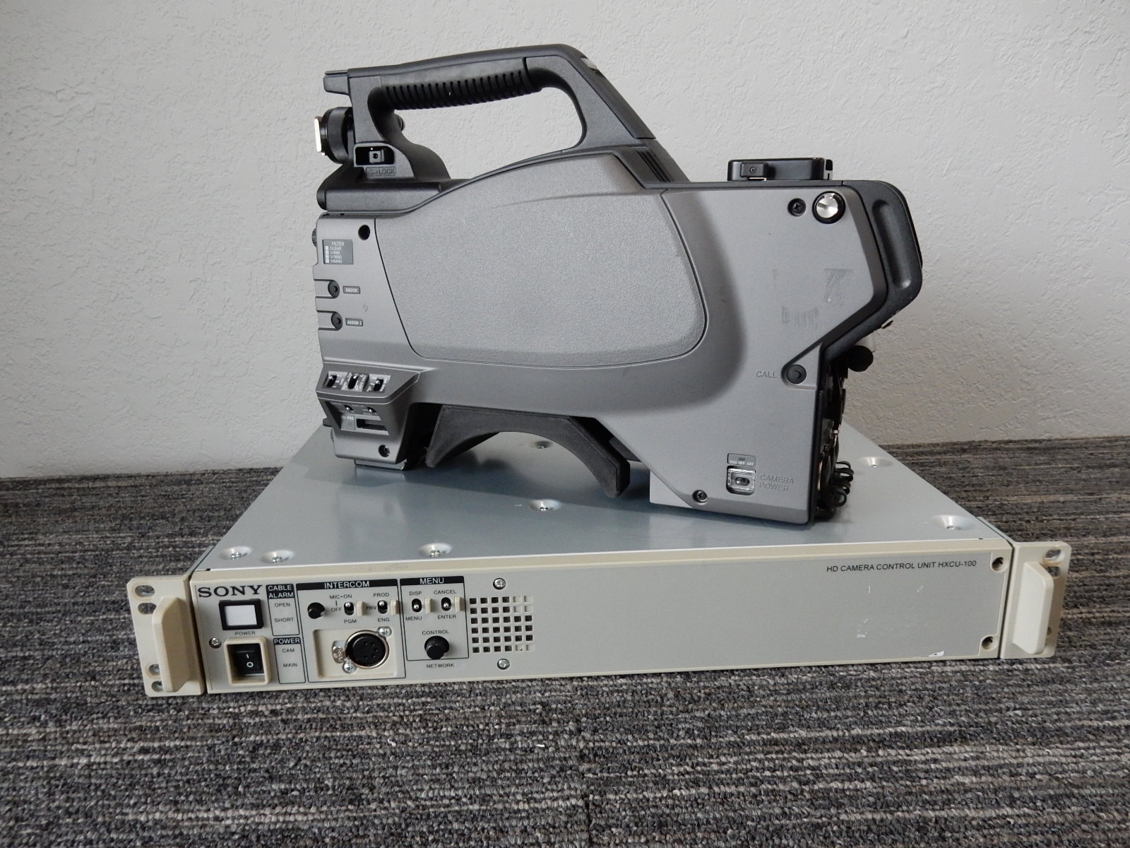 Camera Rental Equipment:  Sony HXC-100 with HXCU-100 