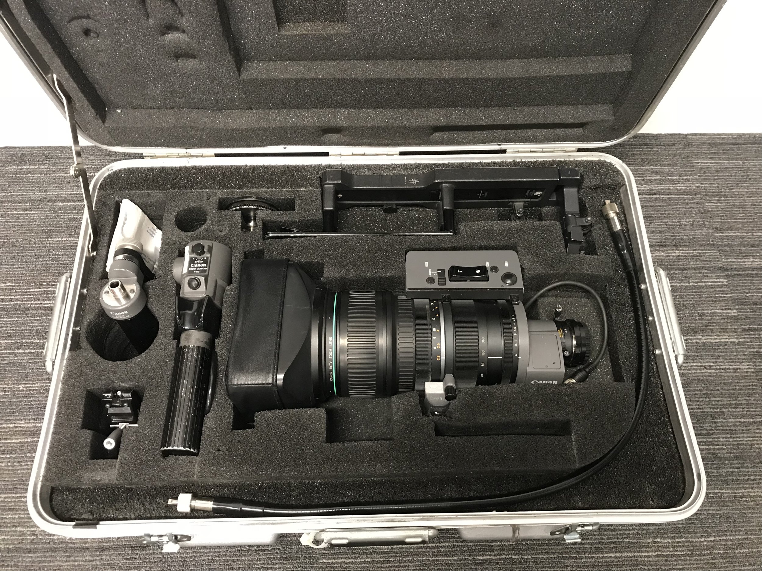 $400 Canon J33 Lens with Semi-Servo Controls