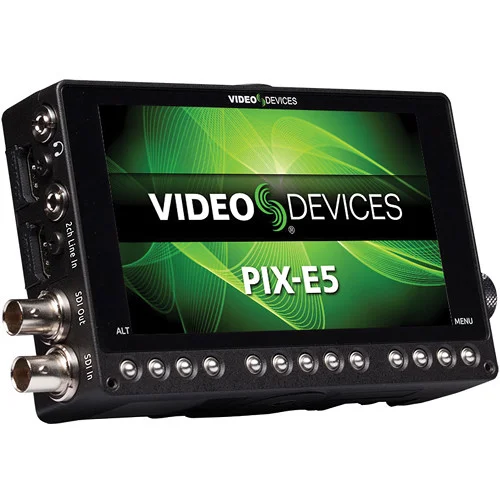 New Equipment at AV for You:  Video Devices PIX-E5 5” 4K Recording Video Monitor