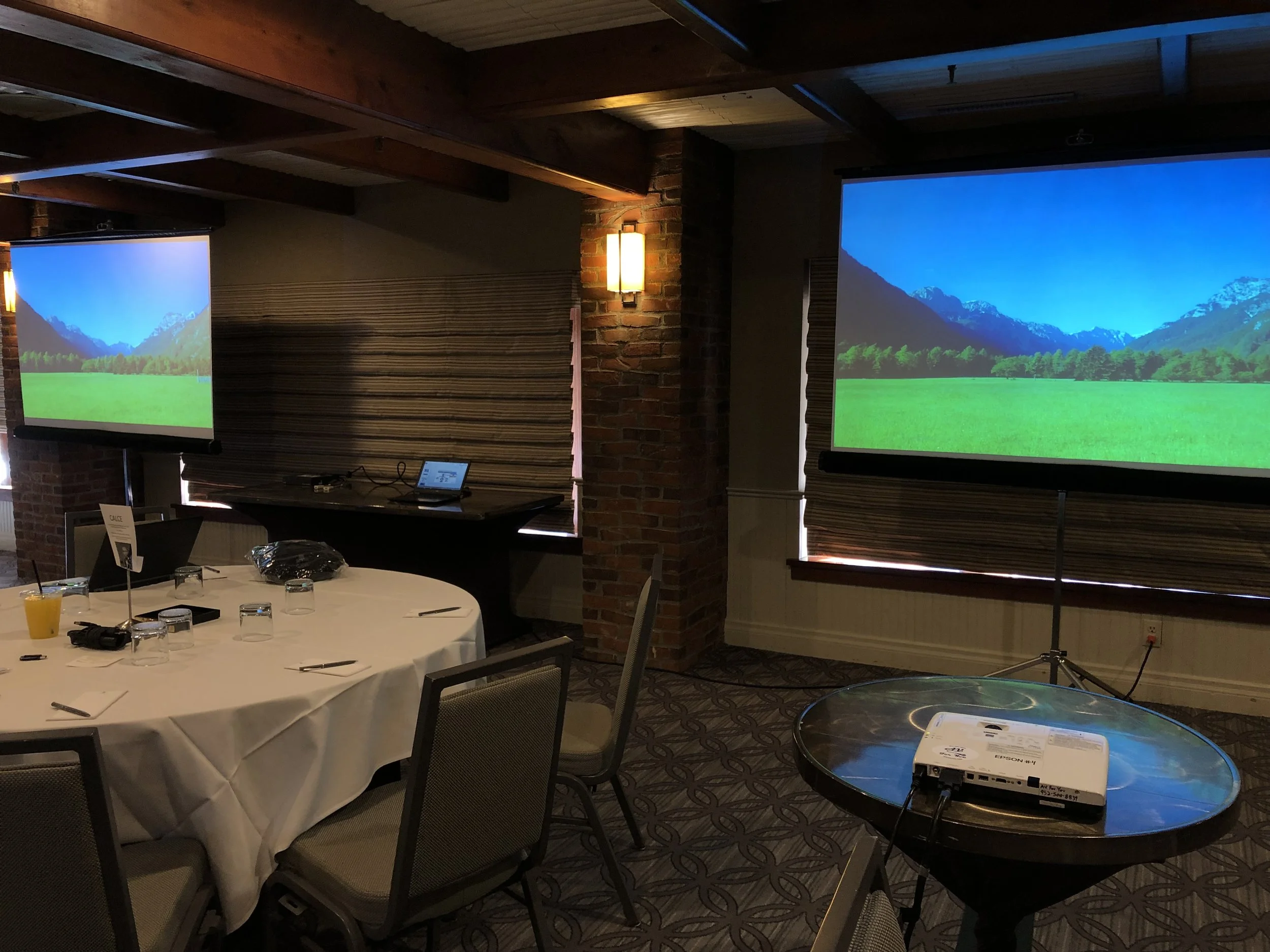 Projector Rental for a Summit at the Embassy Suites St Paul  