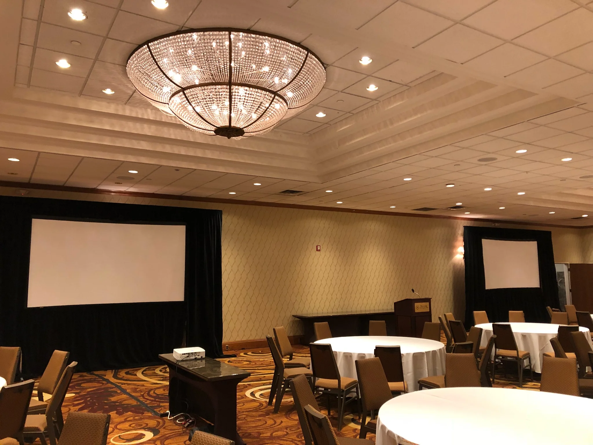 Projectors and Screens for Sheraton Minneapolis West Hotel