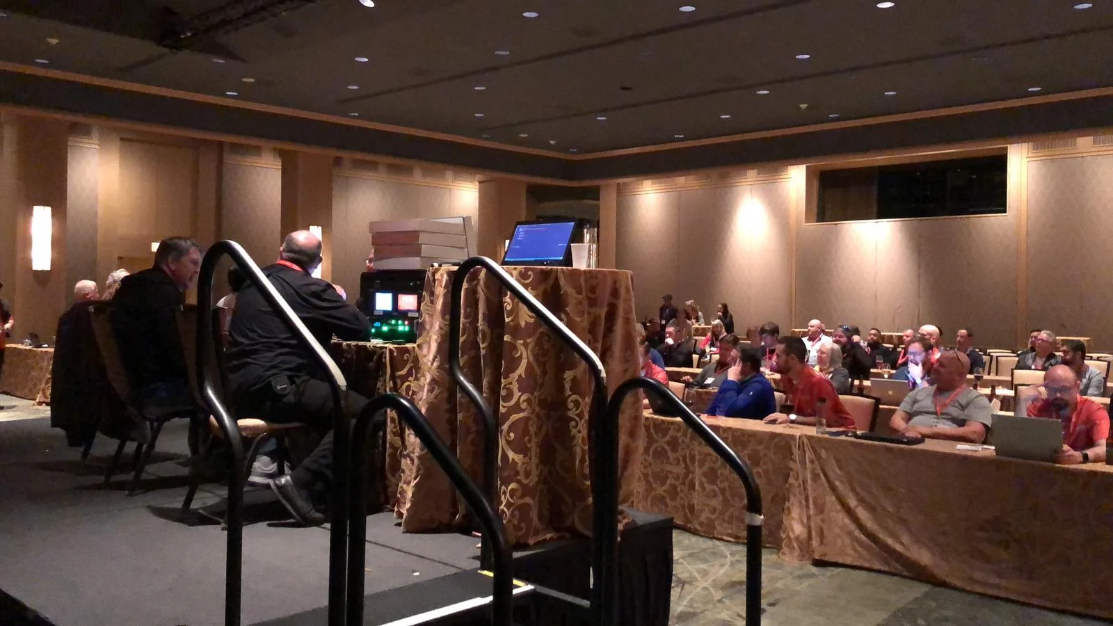 Picture of AV for You rental equipment for Midwest Management Summit - Desert Edition
