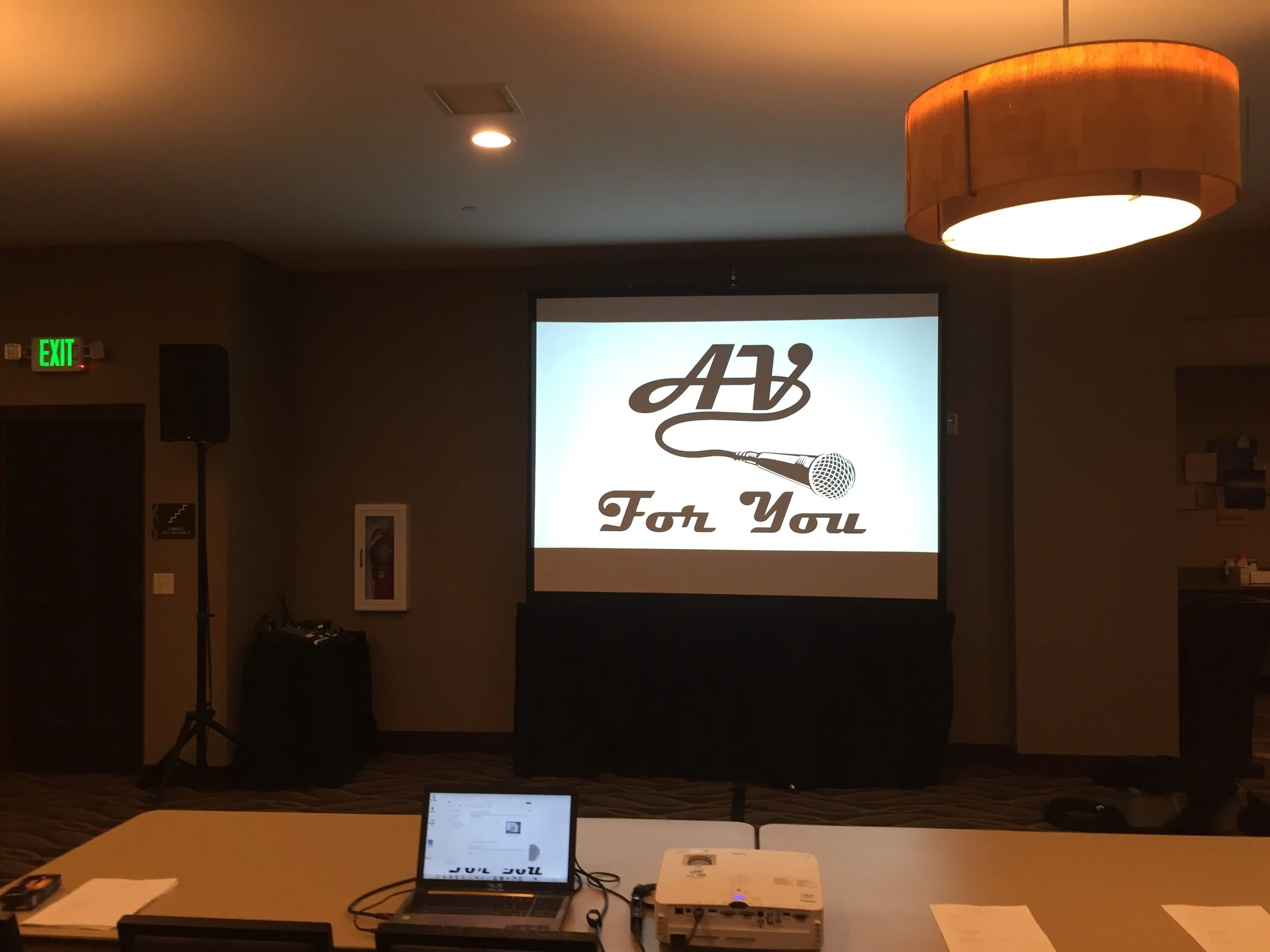 Audio Visual Rental at Promenade of Wayzata