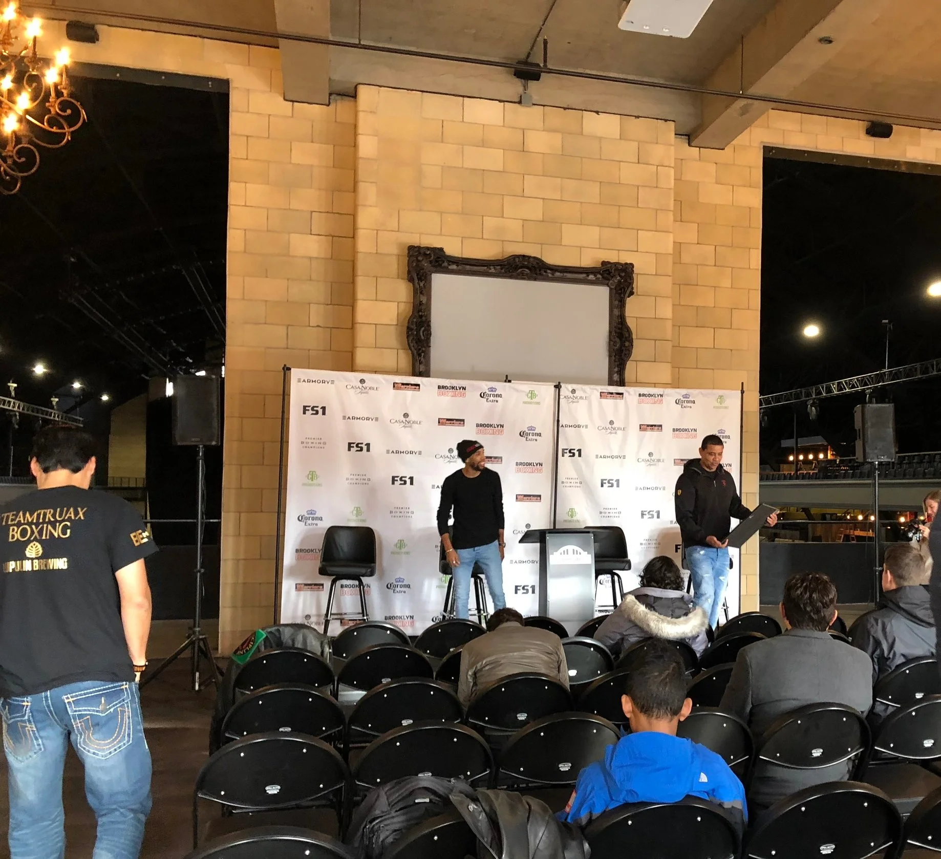 Press Conference at The Armory In Minneapolis
