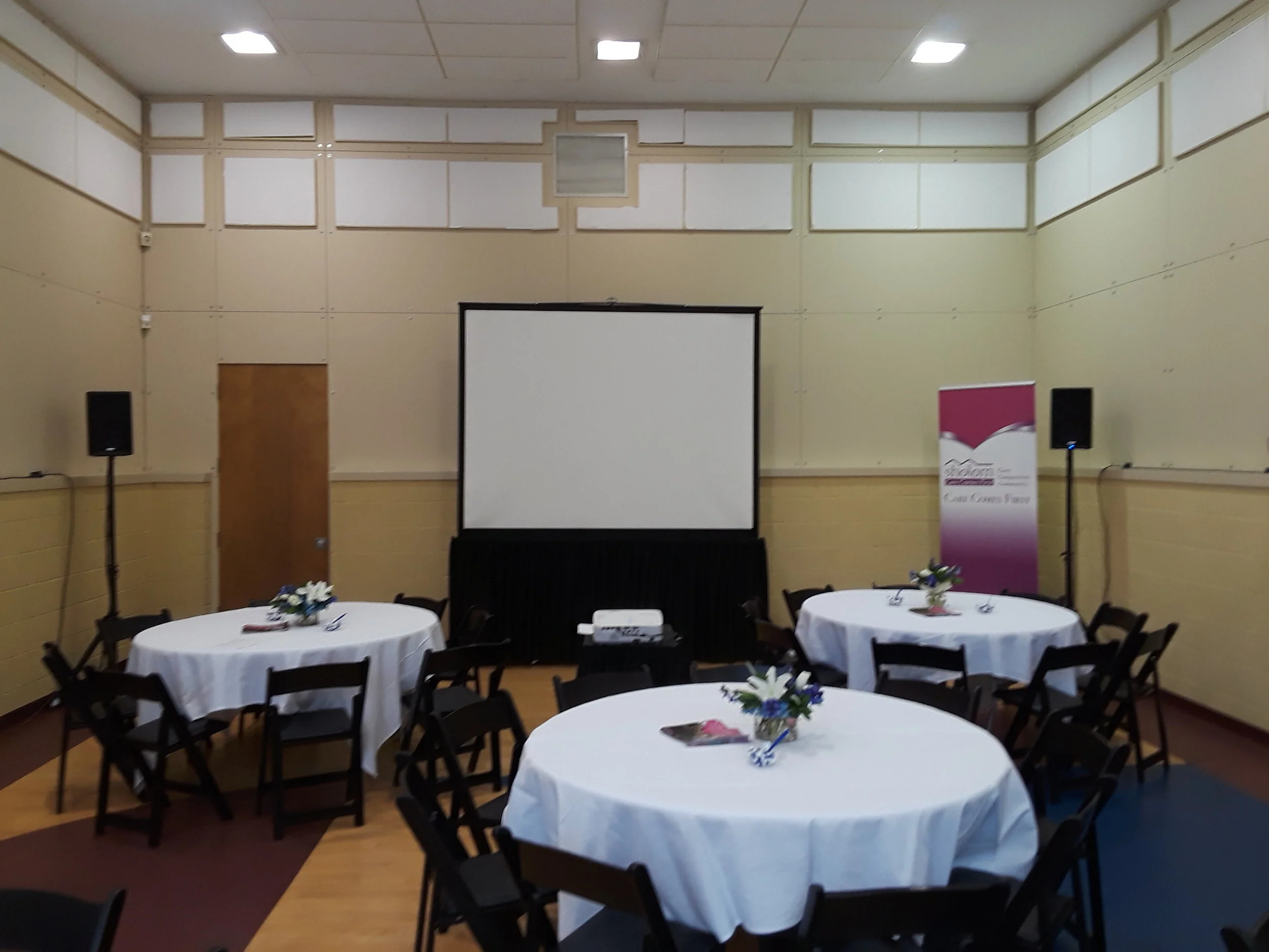 Audio and Video Rental for Sholom Foundation  