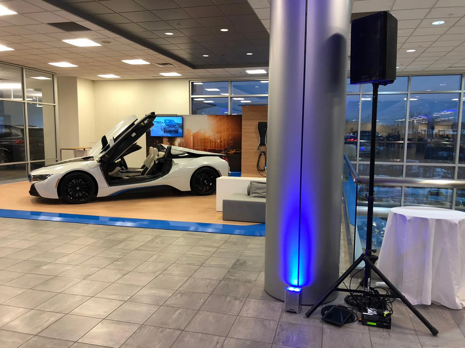 Audio System Rental at BMW in Minnetonka