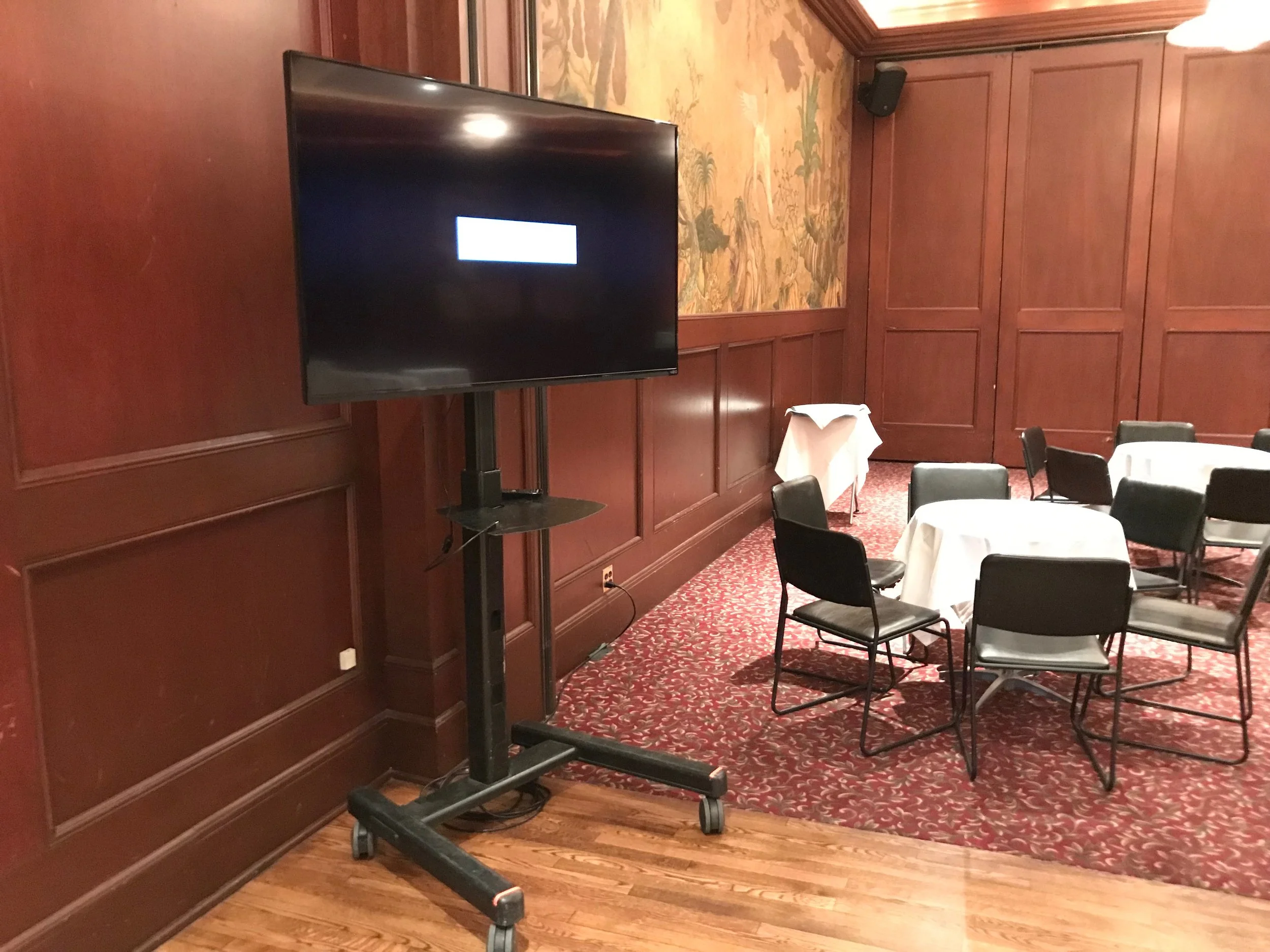 TV Rental at the Metropolitan Ballroom