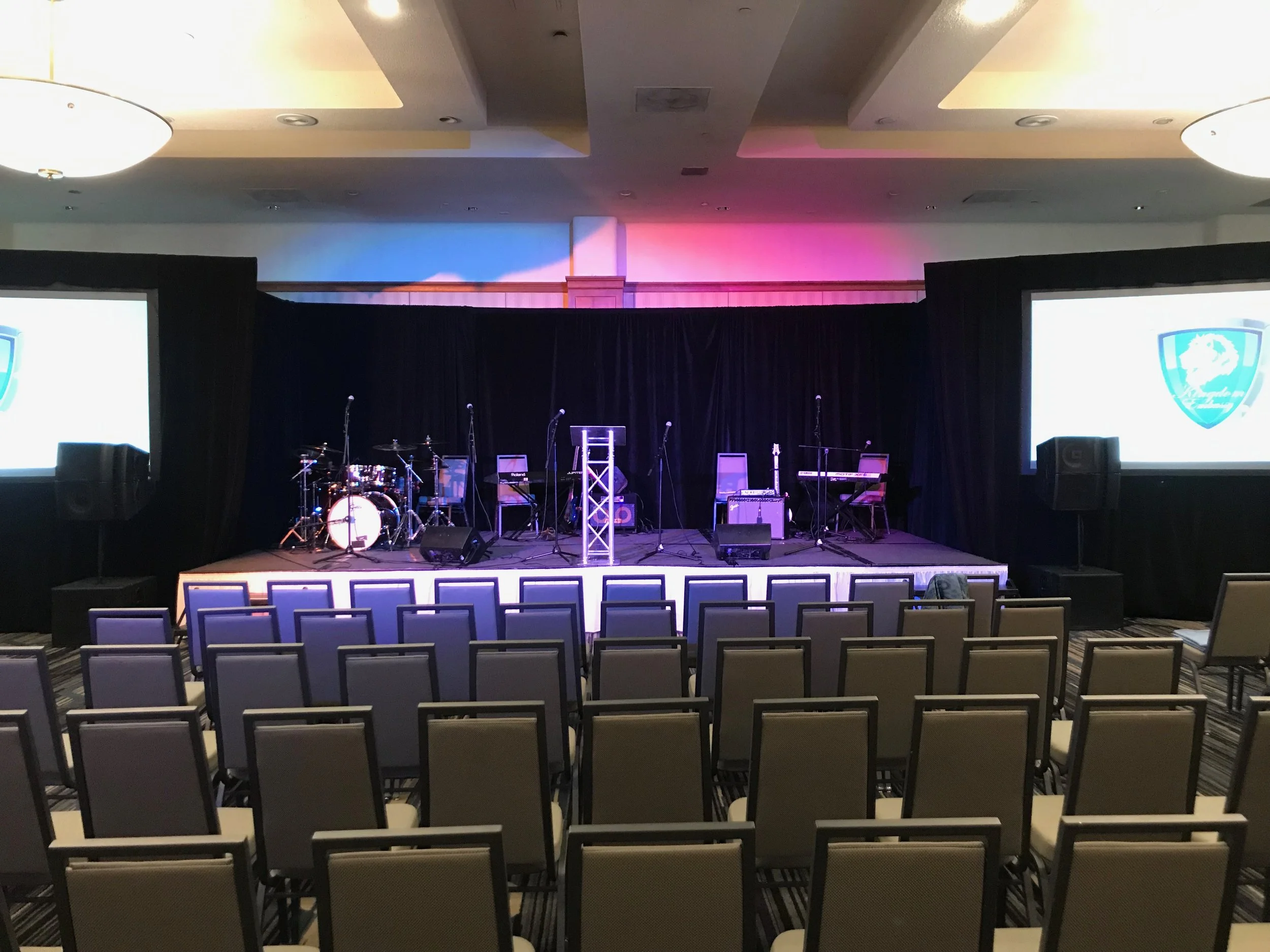Sound and Lights Rental at the DoubleTree Hotel in Minneapolis