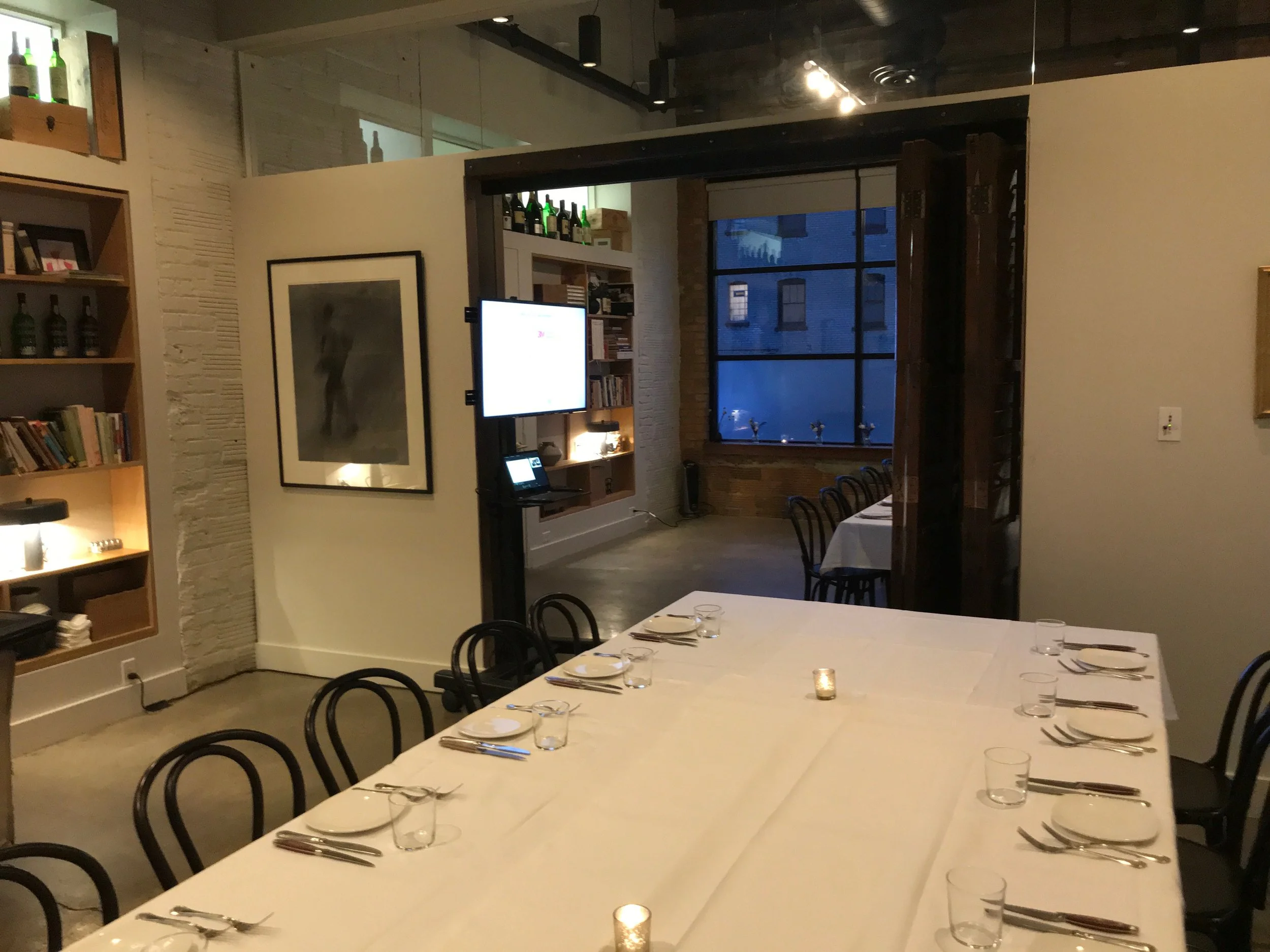 TV Rental at Restaurant Alma in Minneapolis  