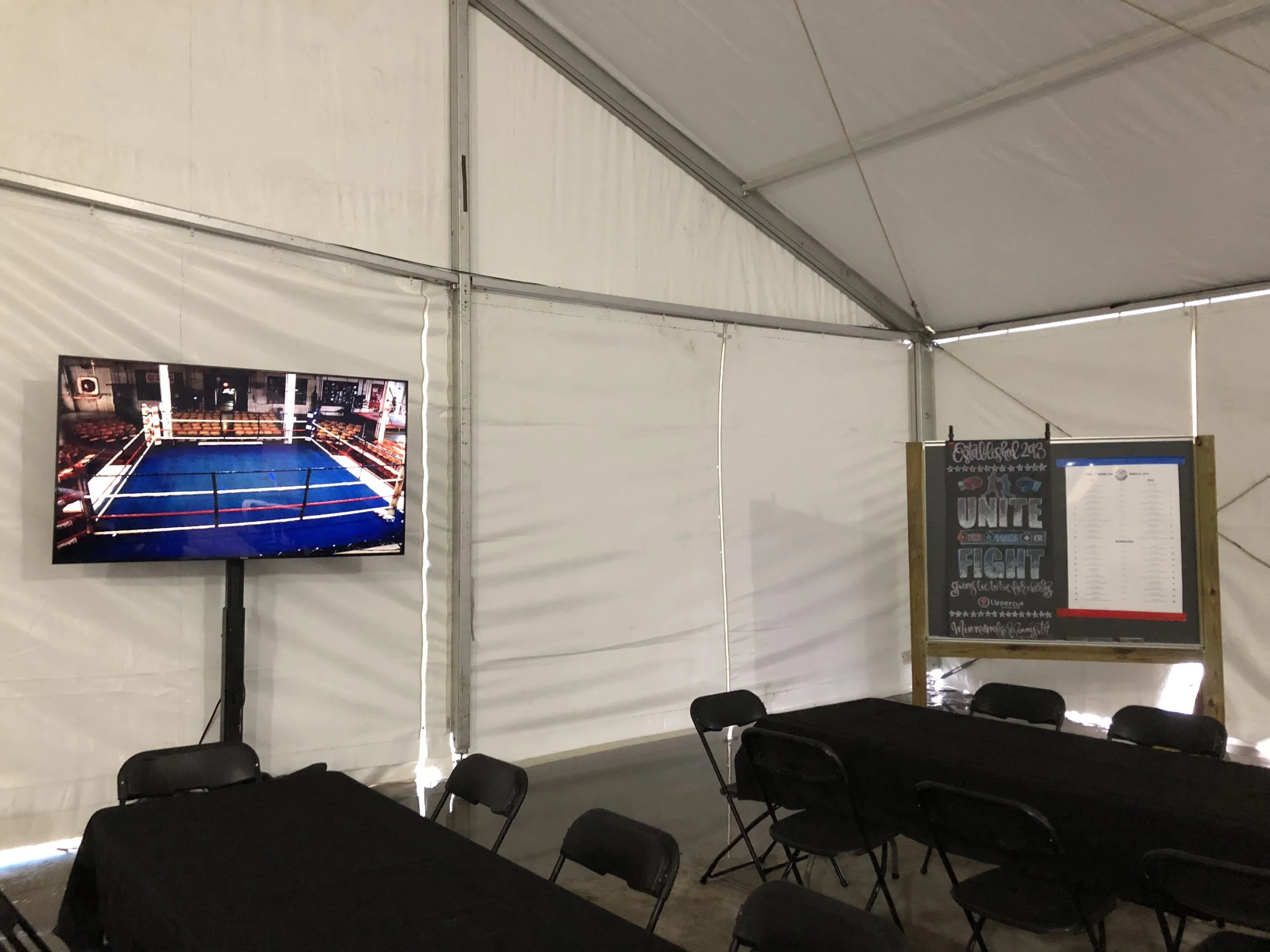 Picture of AV for You Rental Equipment at Uppercut Boxing Gym in Minneapolis