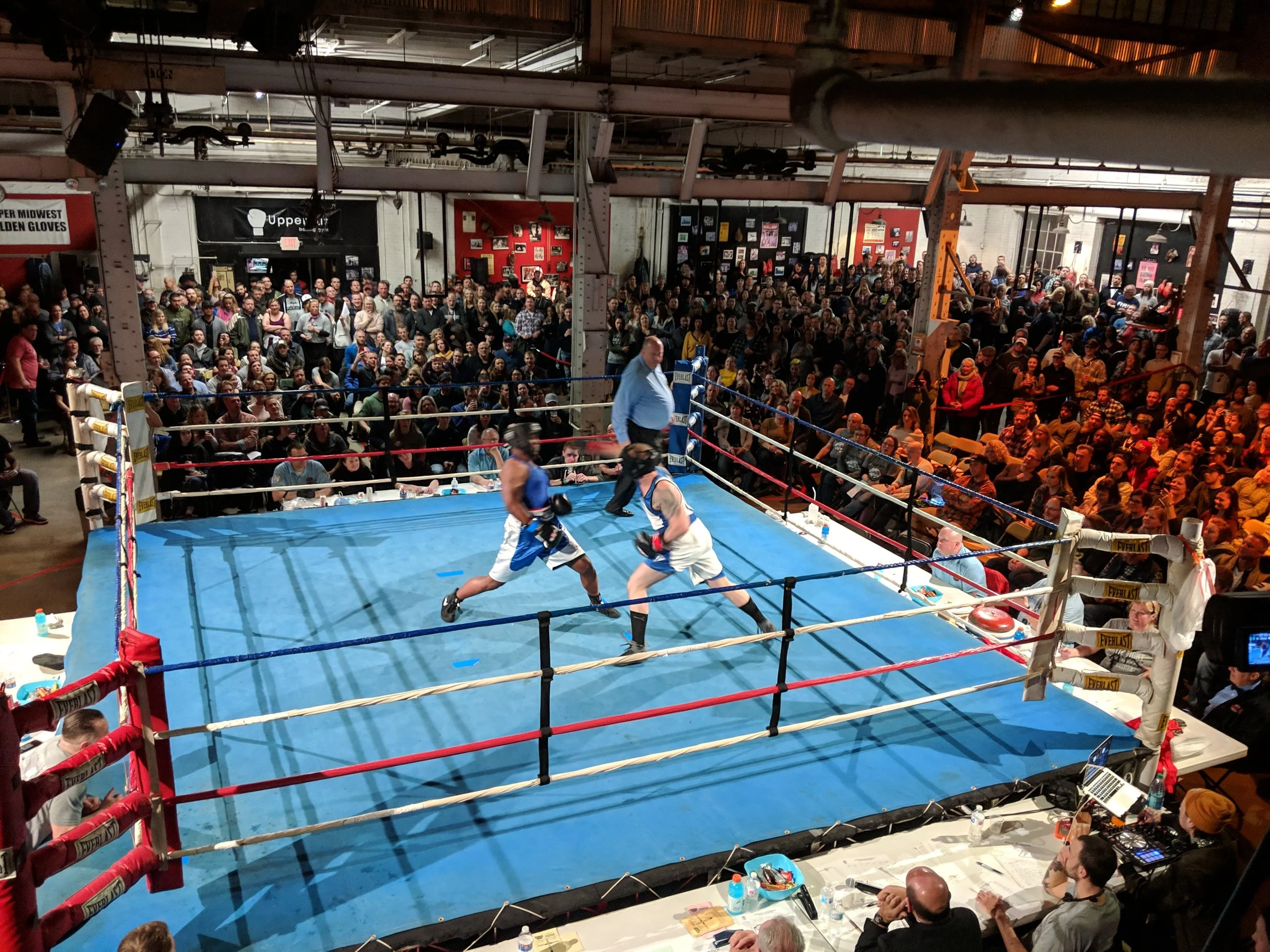 Unite and Fight Charity Boxing Event at Uppercut Boxing Gym in Minneapolis