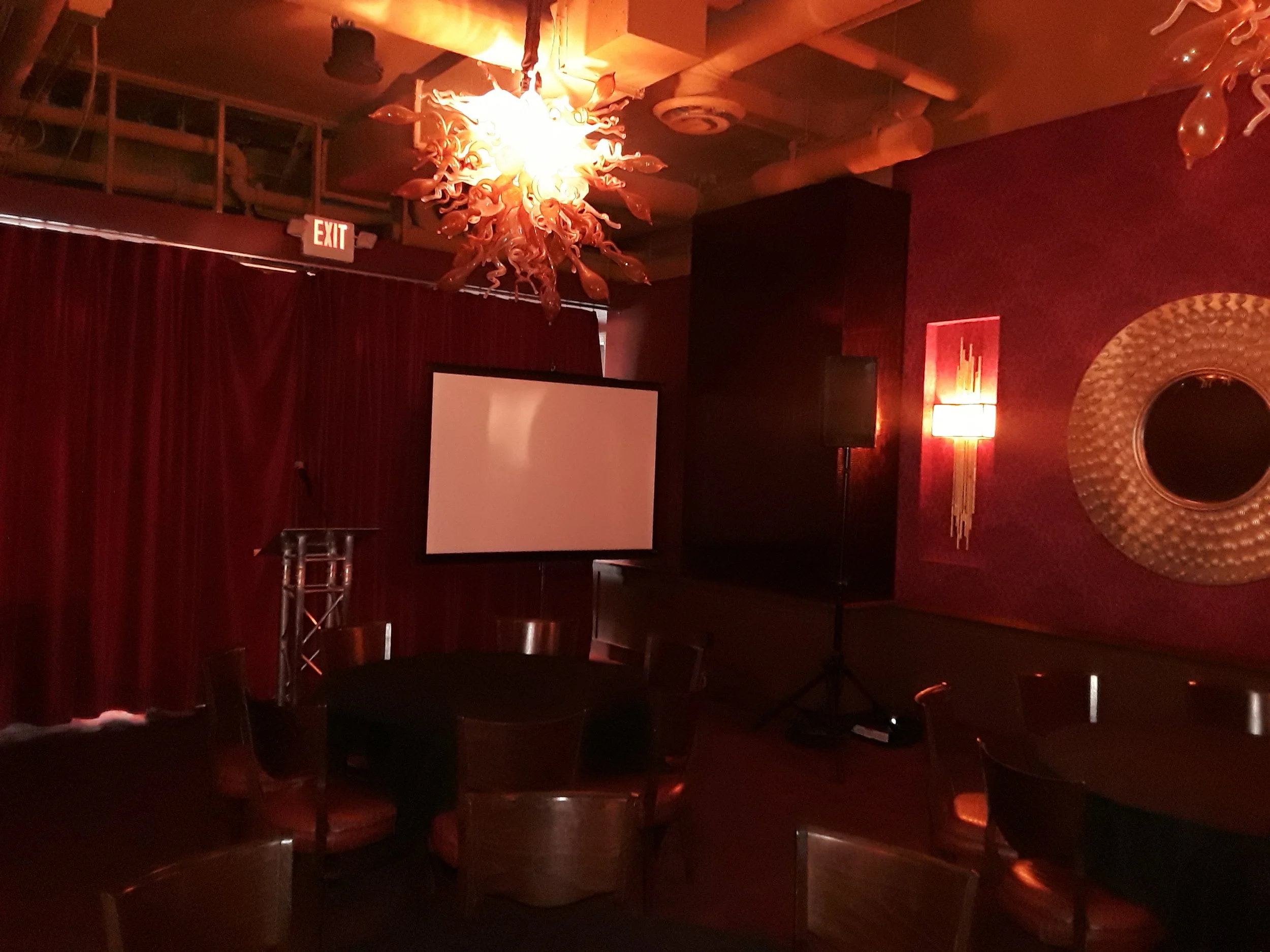 Podium and Audio Rental at Crave Downtown Minneapolis