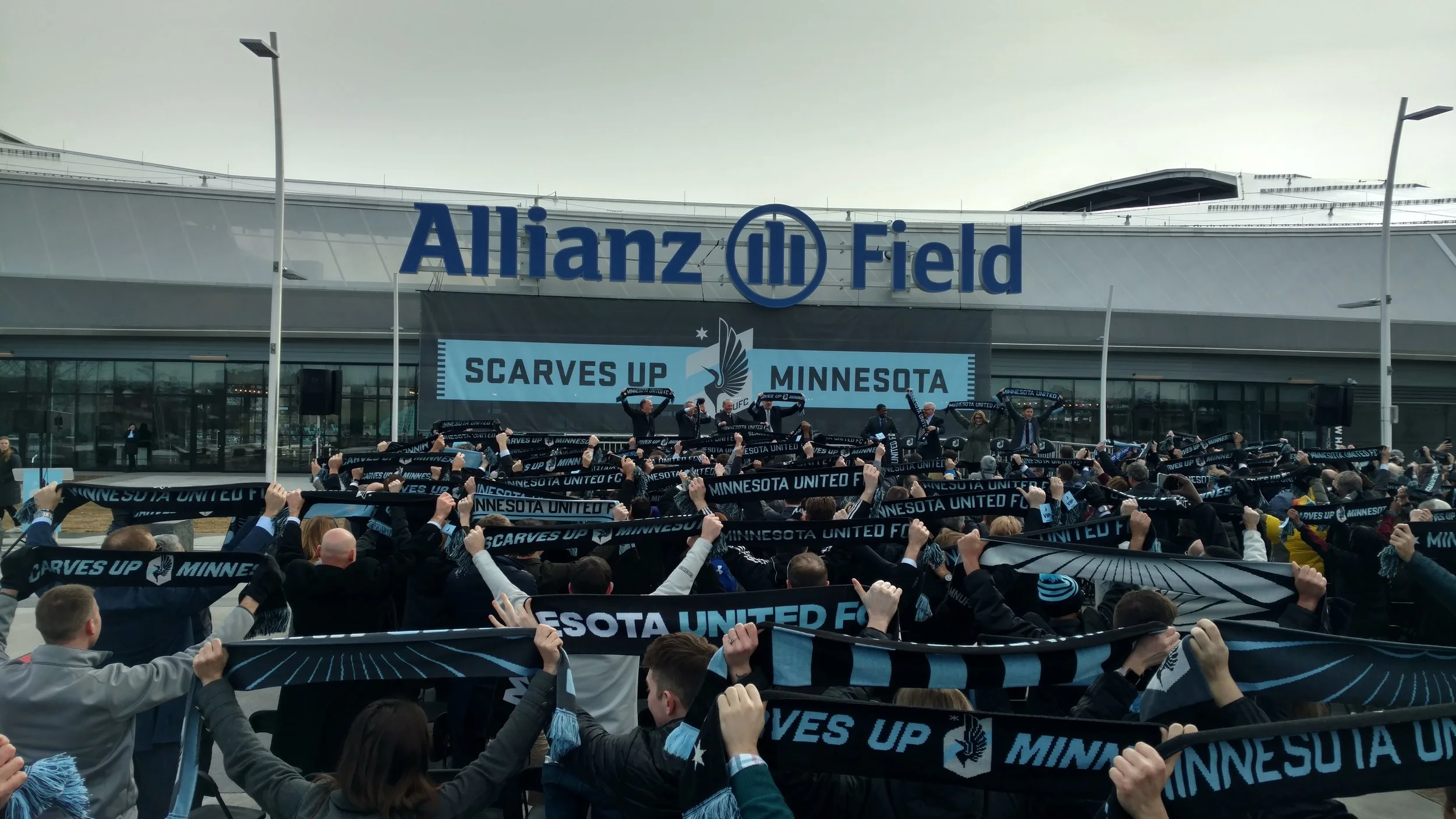 Press Conference at Allianz Field for Stadium Opening Ceremony