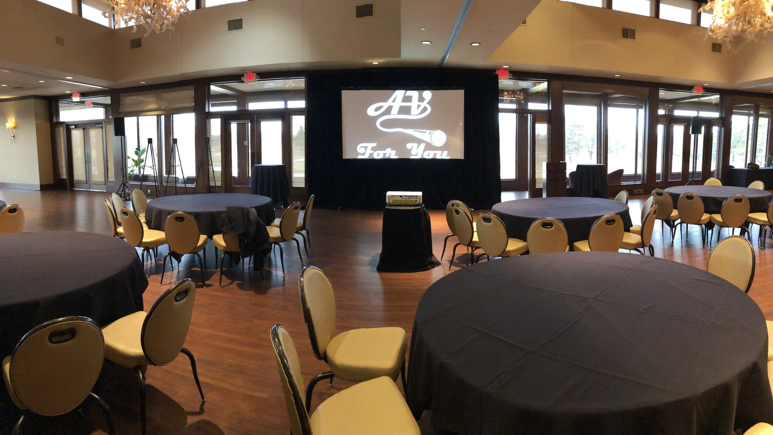 Picture of AV for You Rental Equipment at the Oak Ridge Country Club in Hopkins, MN