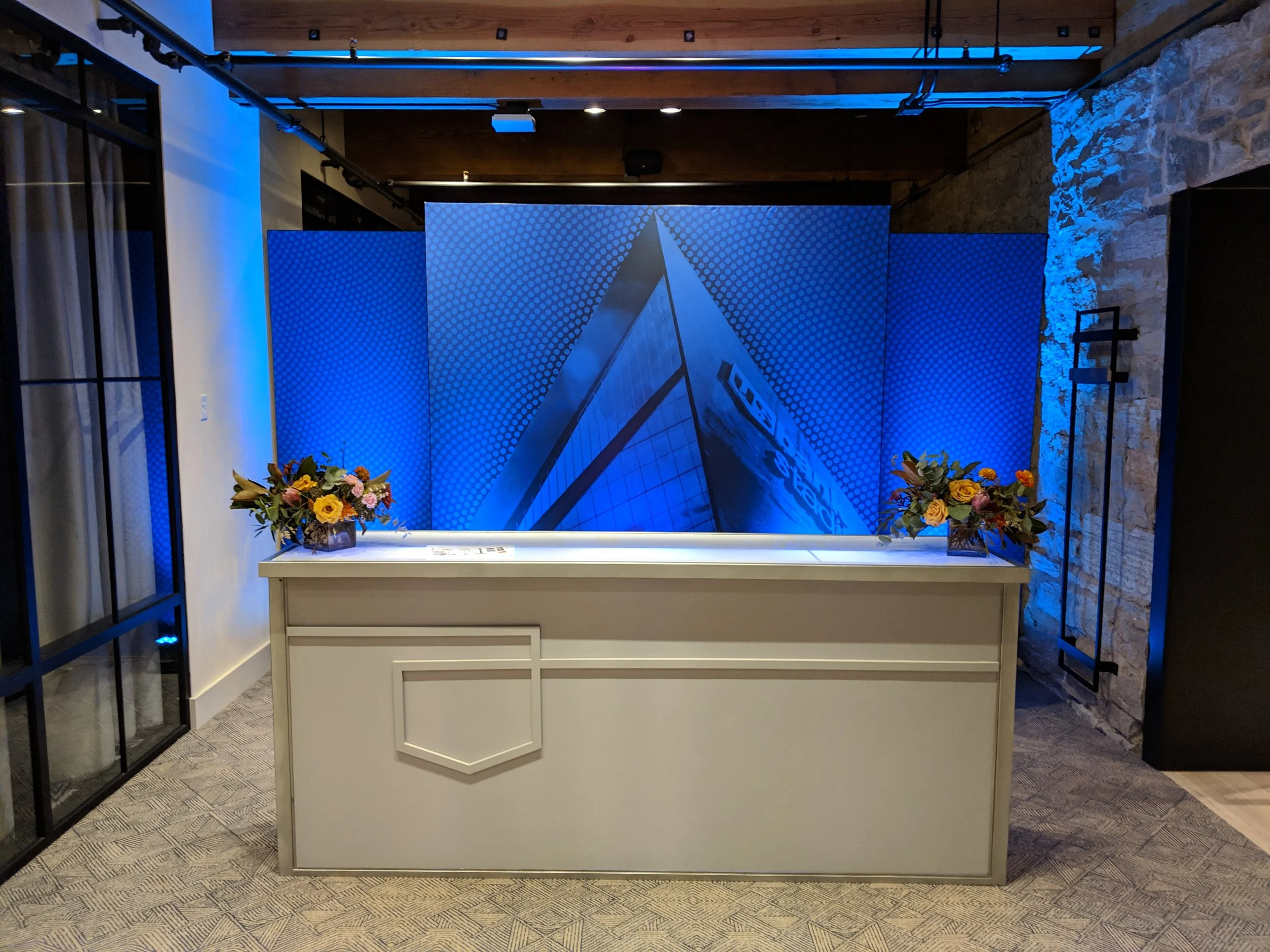 Picture of AV for You lighting at Canopy Hotel in Minneapolis