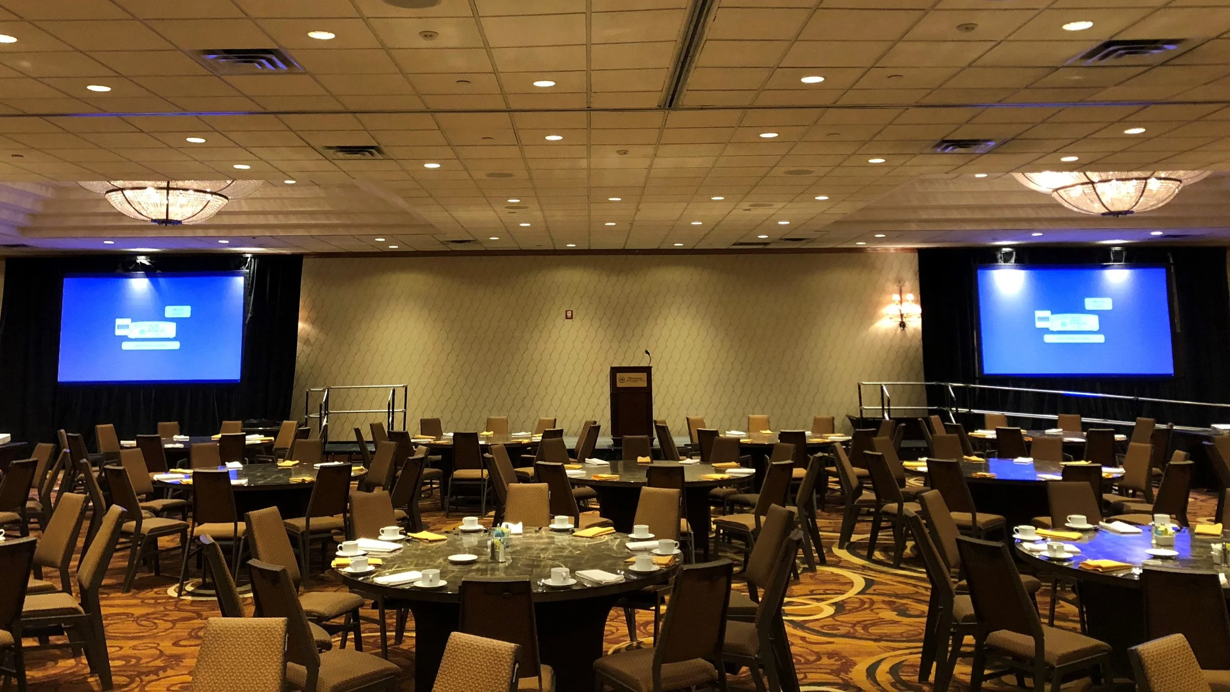 Audio and Video Rental at the Sheraton Minneapolis West Ballroom