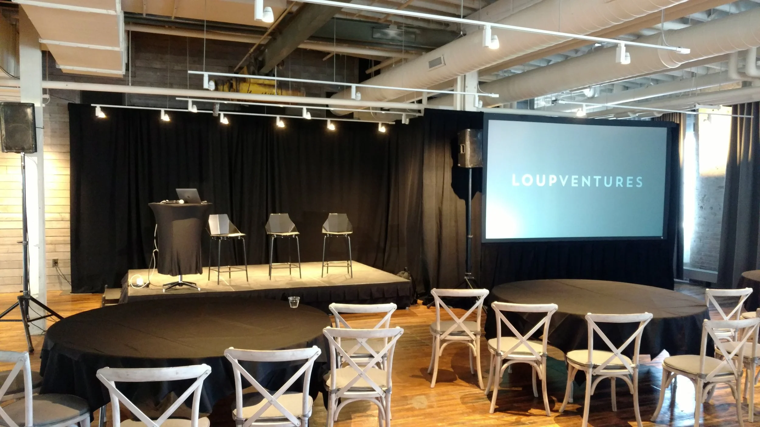 Shareholder Meeting AV Rental at the Machine Shop in Minneapolis