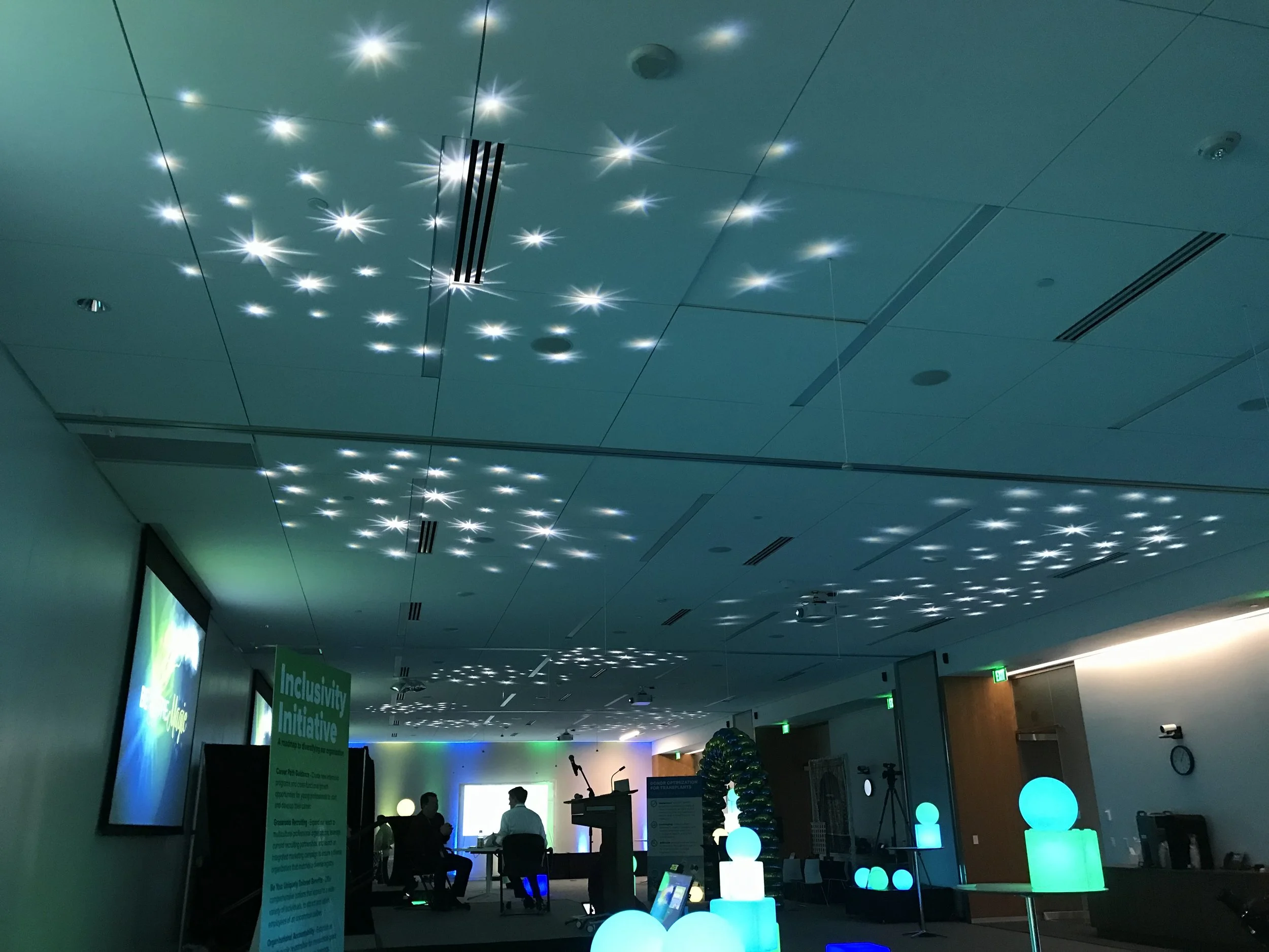 Starry Night &amp; Be The Magic Gobos for Be The Match