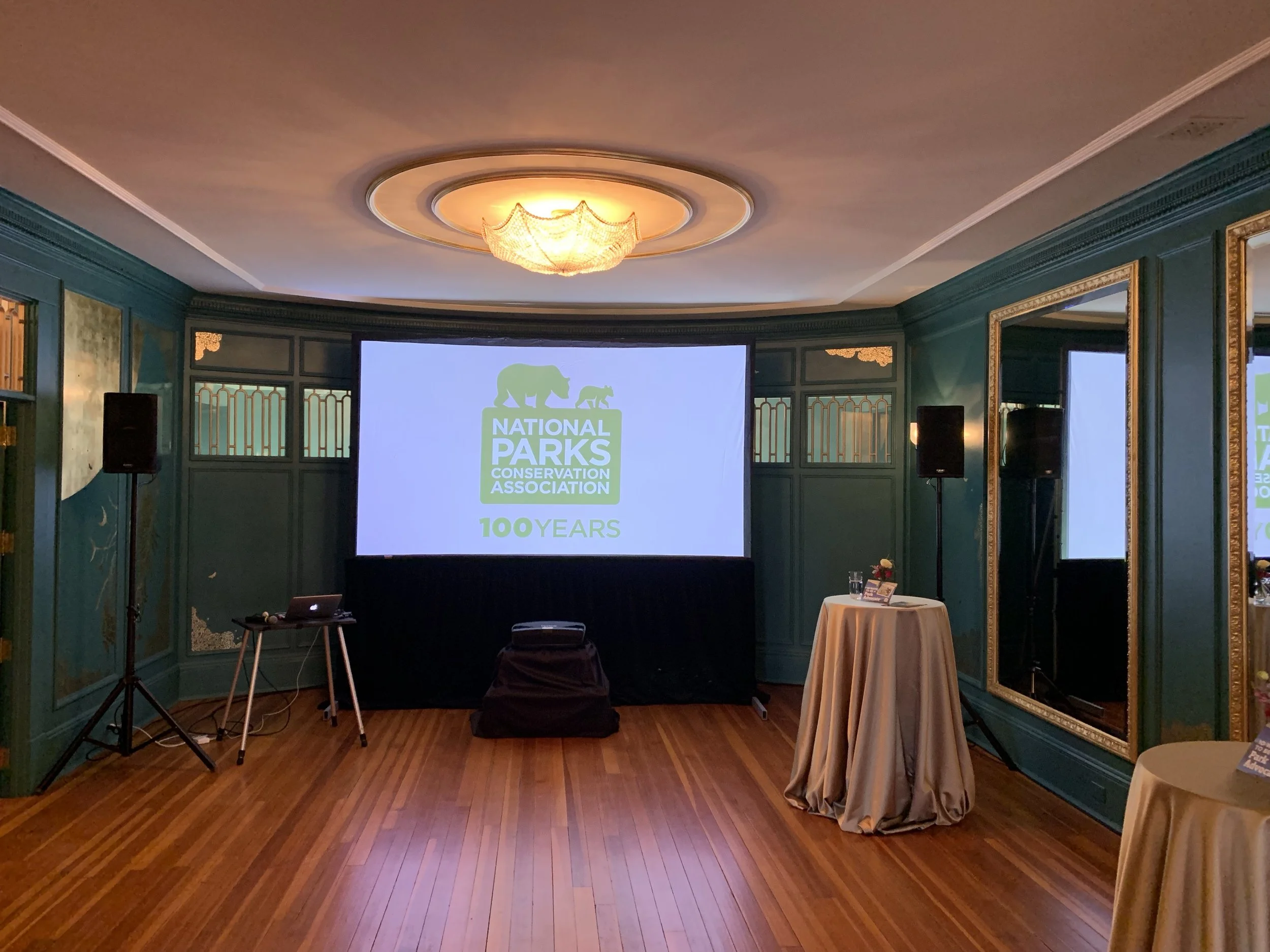 AV Rental for National Parks Conservation Association Meeting in St Paul