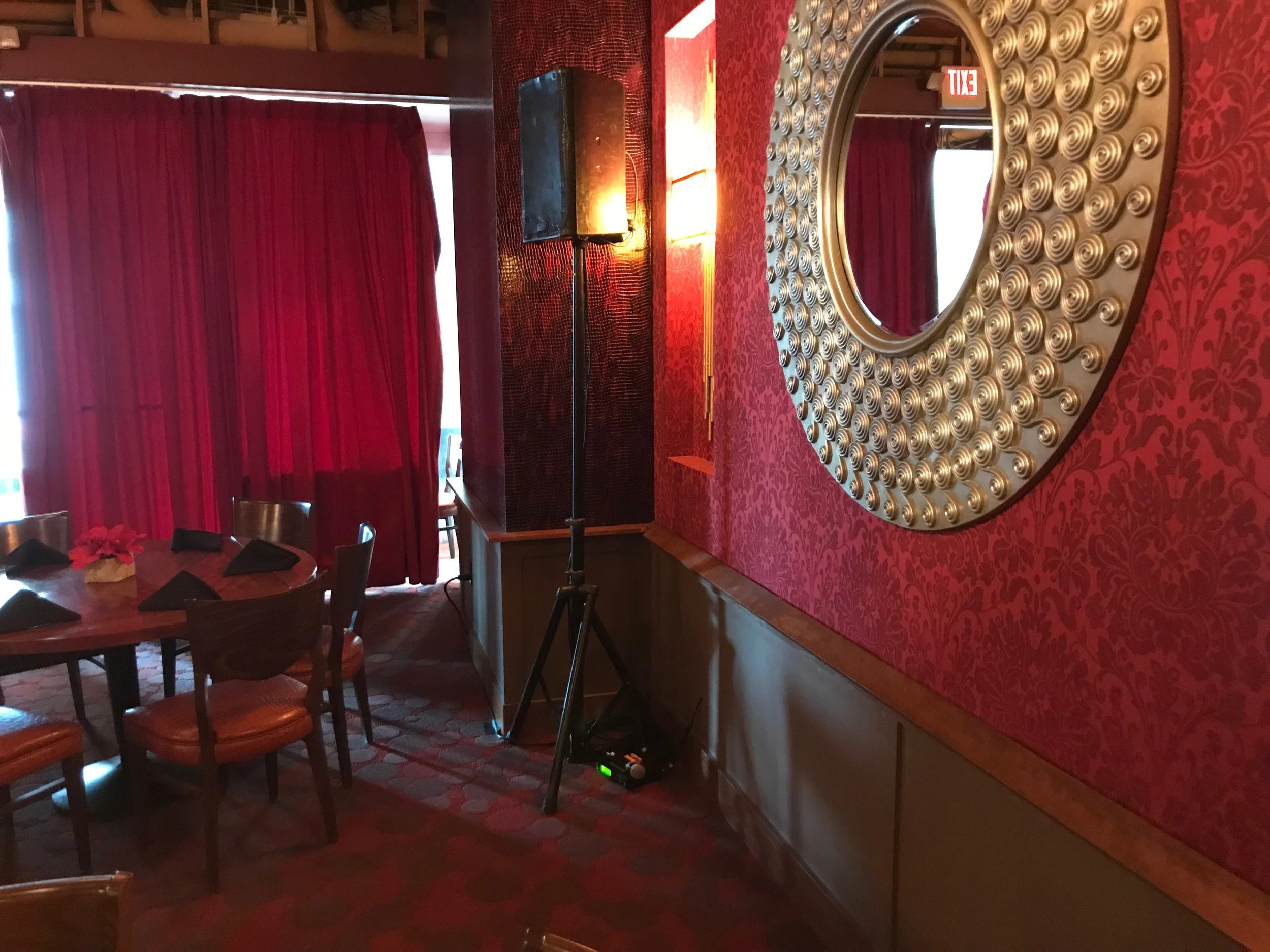 Speaker and Microphone Rental at Crave