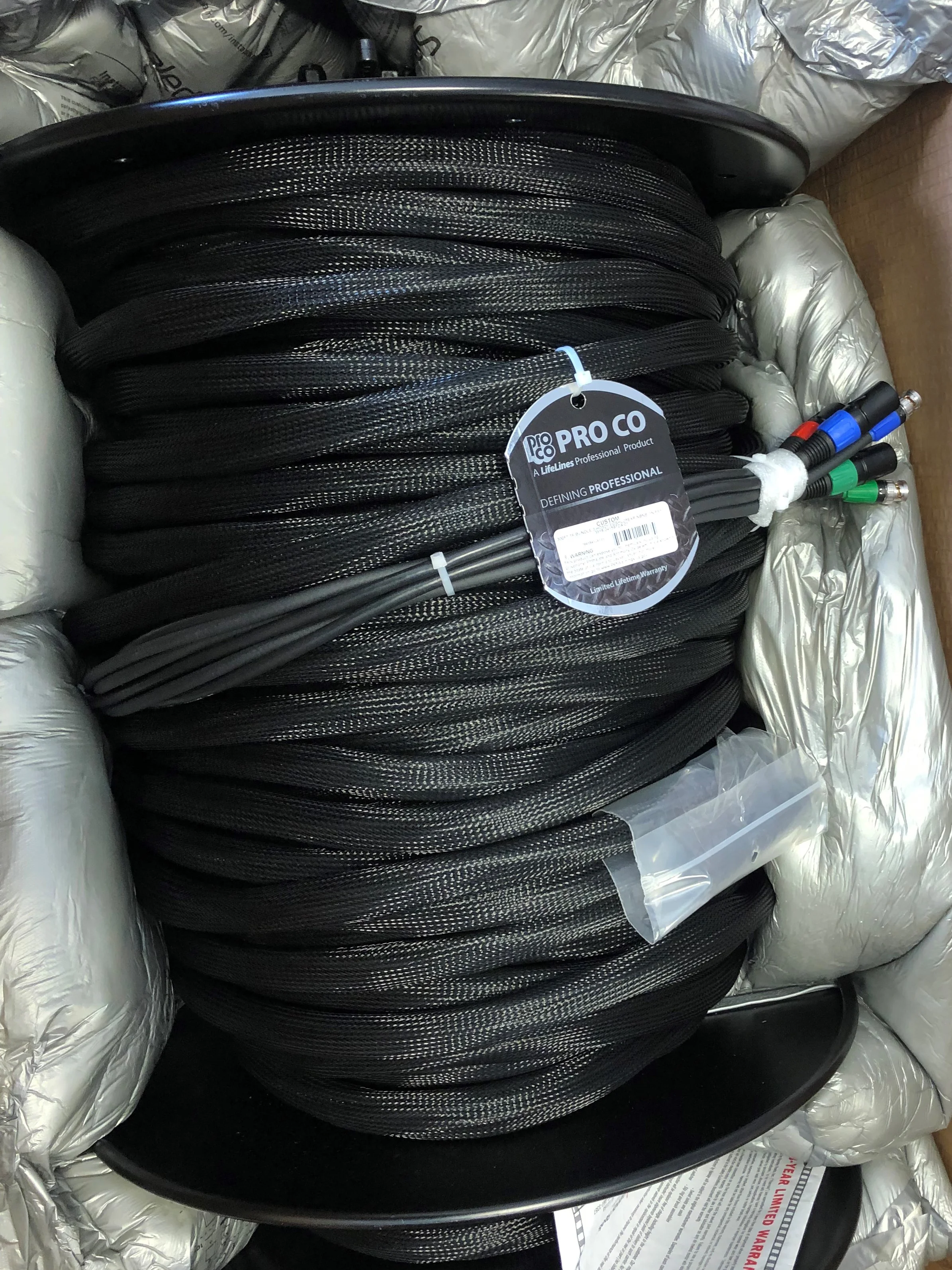 $200 300’ HD/SDI Cat 6 Reel 