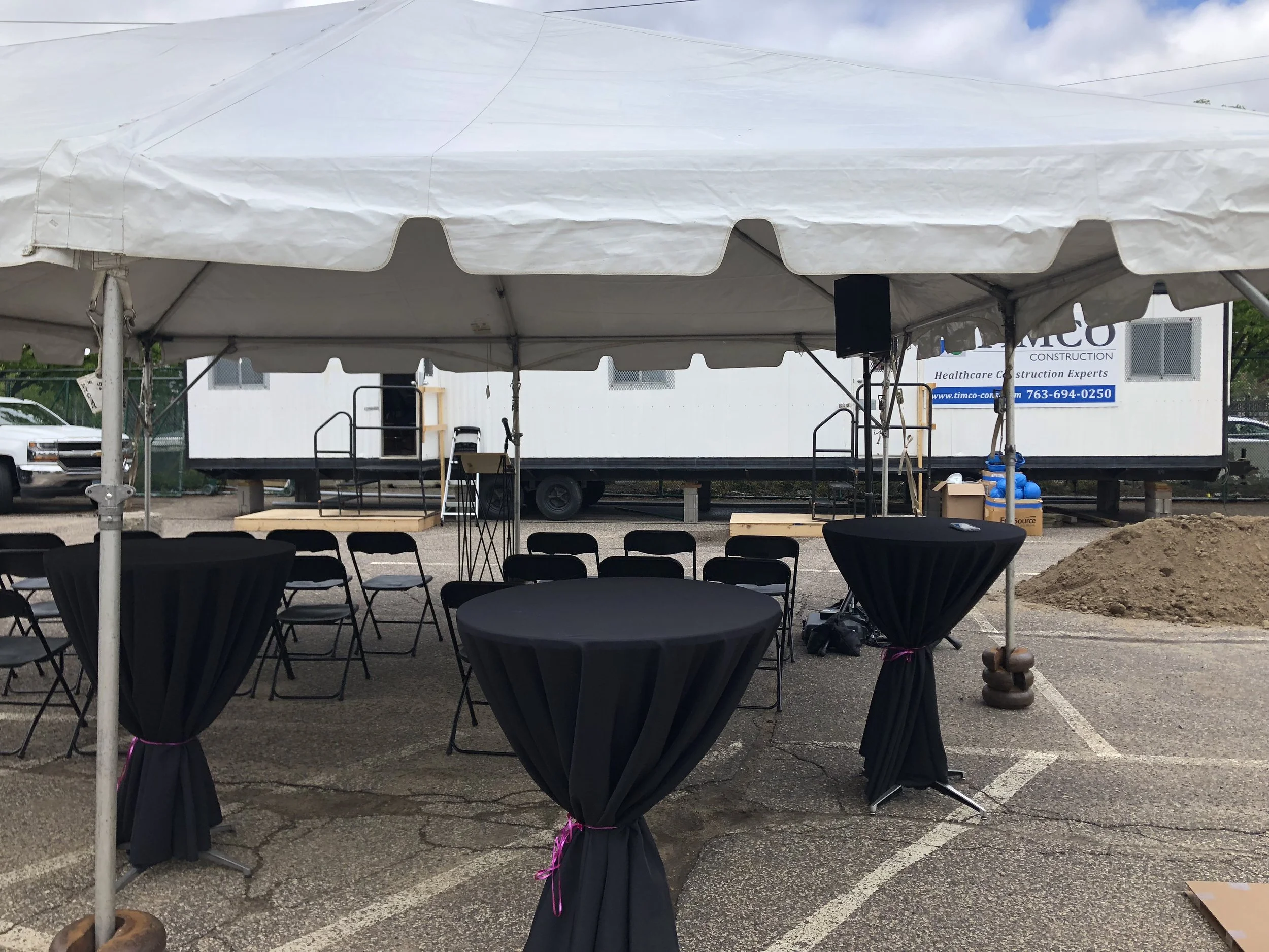 Outdoor Audio Setup for Planned Parenthood in Minneapolis