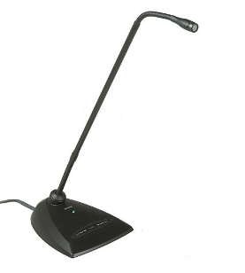 $25 Shure MX418 D/C Push to Talk Mic